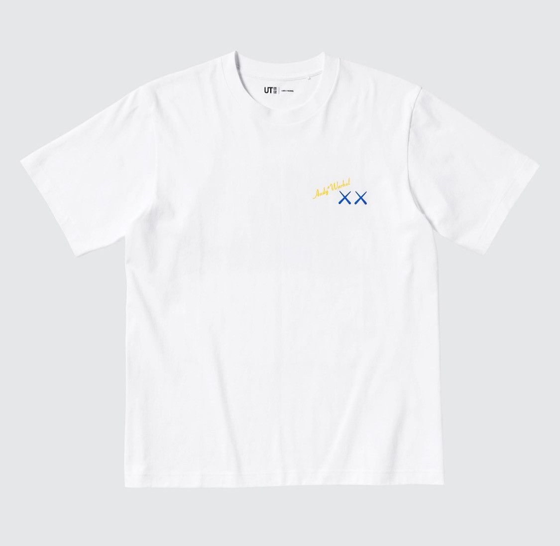 Andy Warhol × Kaws × Uniqlo Kaws White Andy Warhol Uniqlo Blue Banana Tshirt M Size US M / EU 48-50 / 2 - 2 Thumbnail