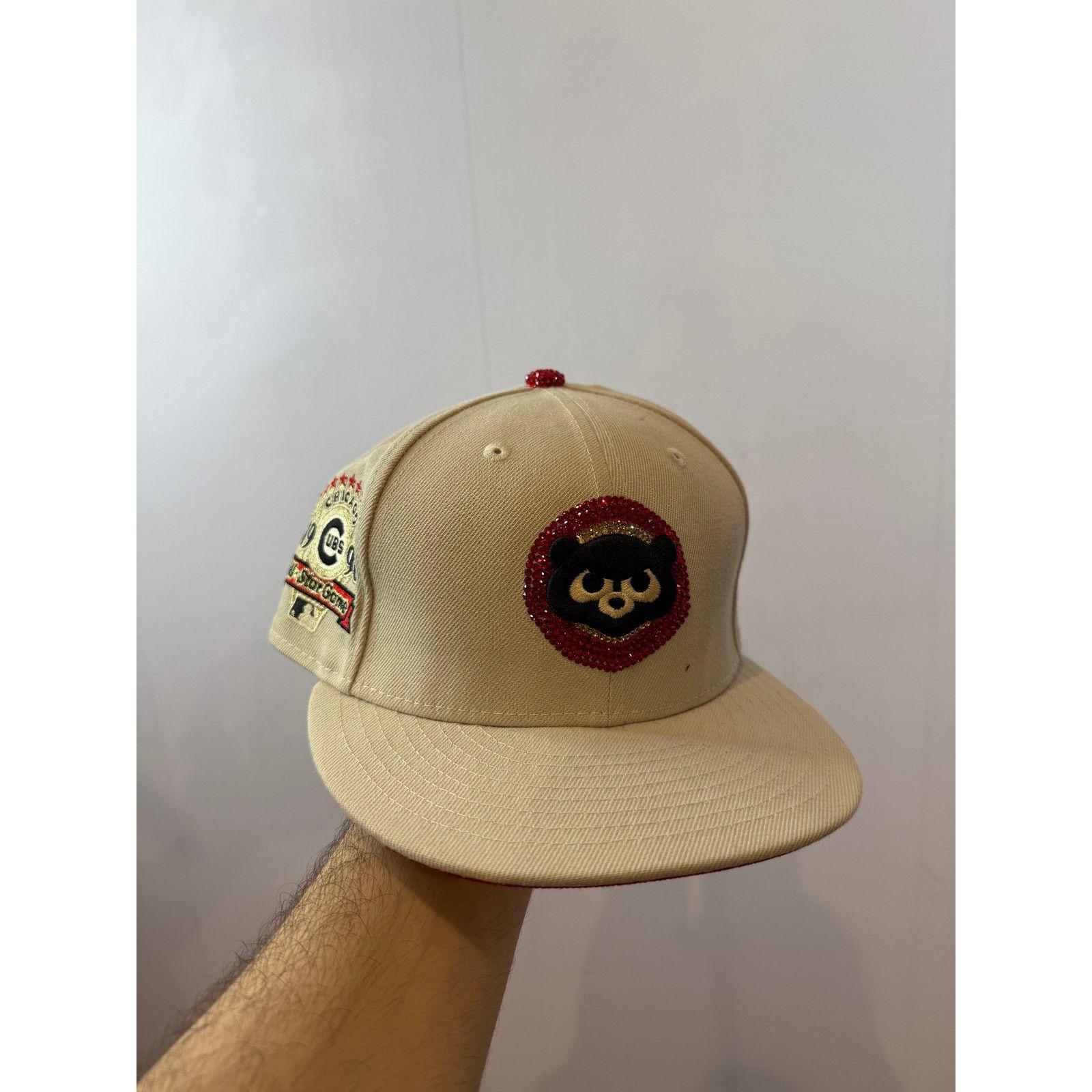 New Era New Era Chicago Cubs Rhinestone Cap Size 38 - 1 Thumbnail