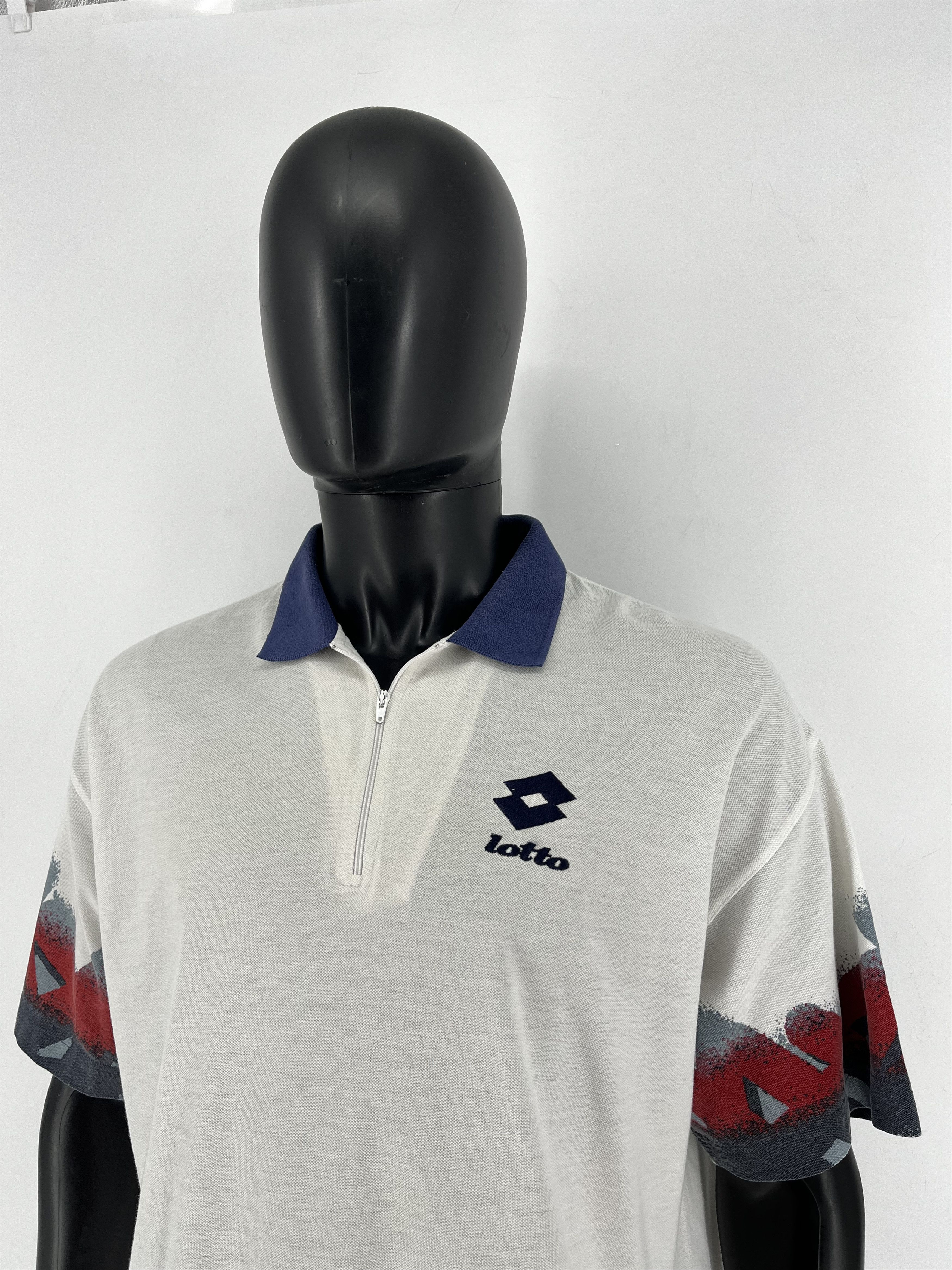 Other Vintage Lotto Q-Zip Polo Large TENNIS ITALIANO Size US L / EU 52-54 / 3 - 7 Thumbnail