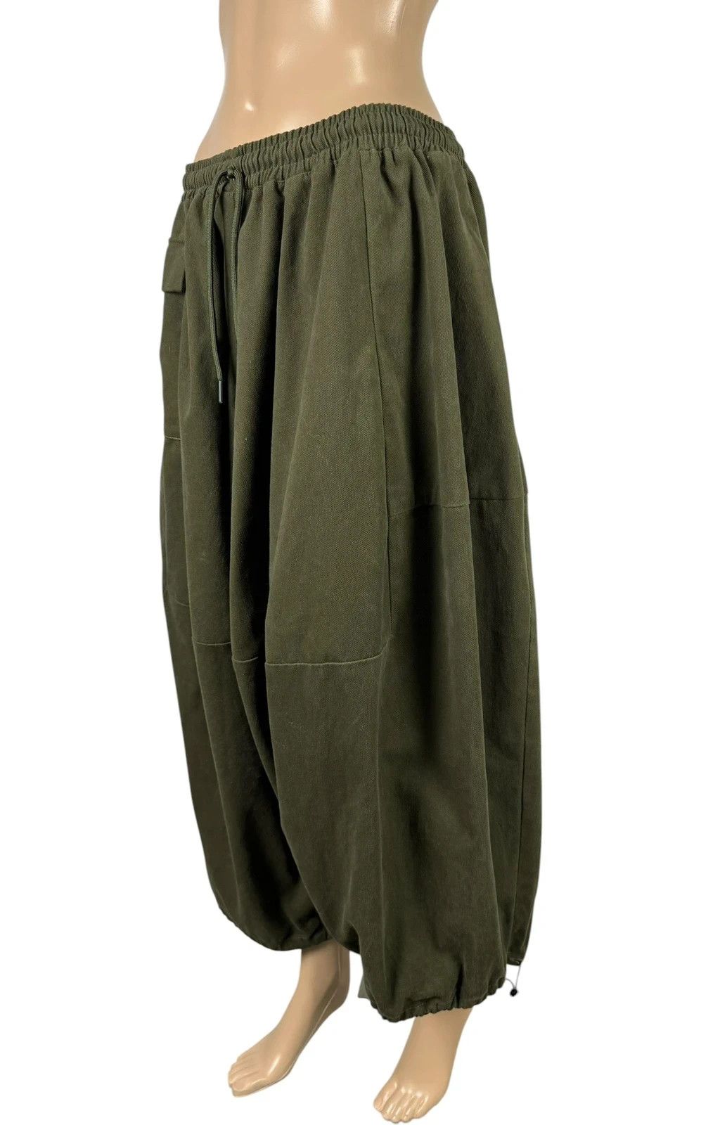 Other Catch The Wind Cotton Baggy Pants Size 28" / US 6 / IT 42 - 1 Thumbnail