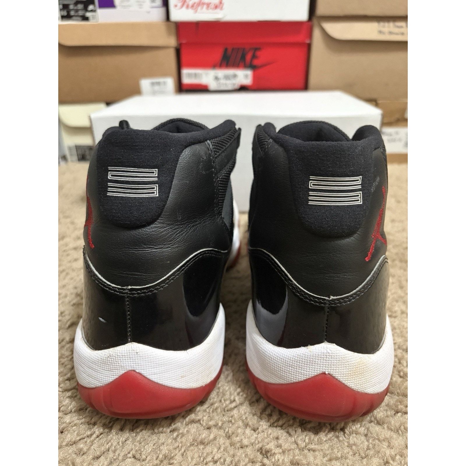 Jordan Brand Size 11.5 - Jordan 11 Retro Playoffs Bred (378037-061) Size US 11.5 / EU 44-45 - 5 Thumbnail