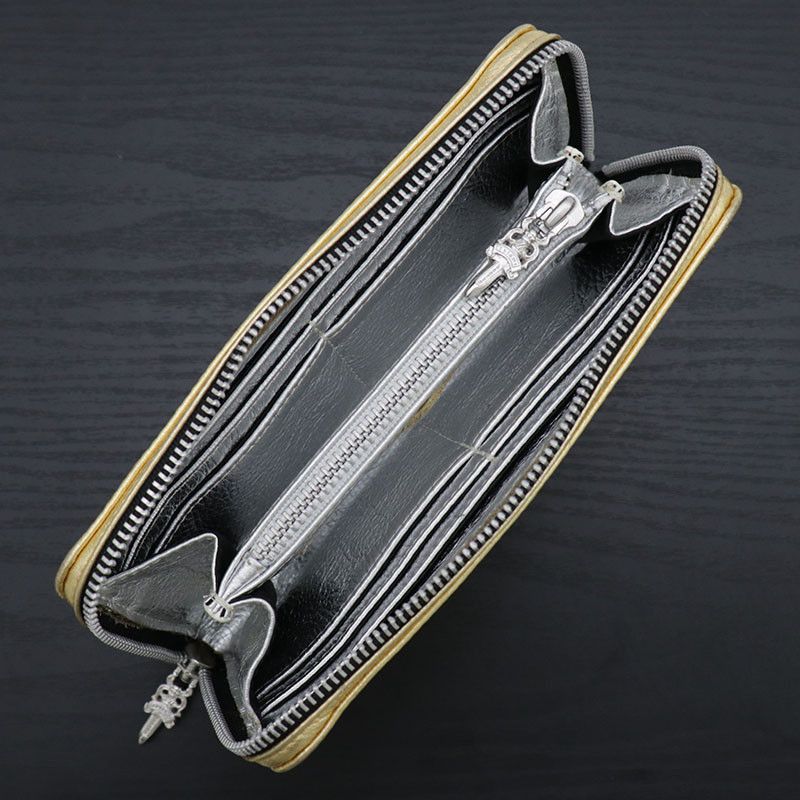 Chrome Hearts Chrome Hearts Rhodium Plated Flare Rec Wallet Size ONE SIZE - 3 Thumbnail