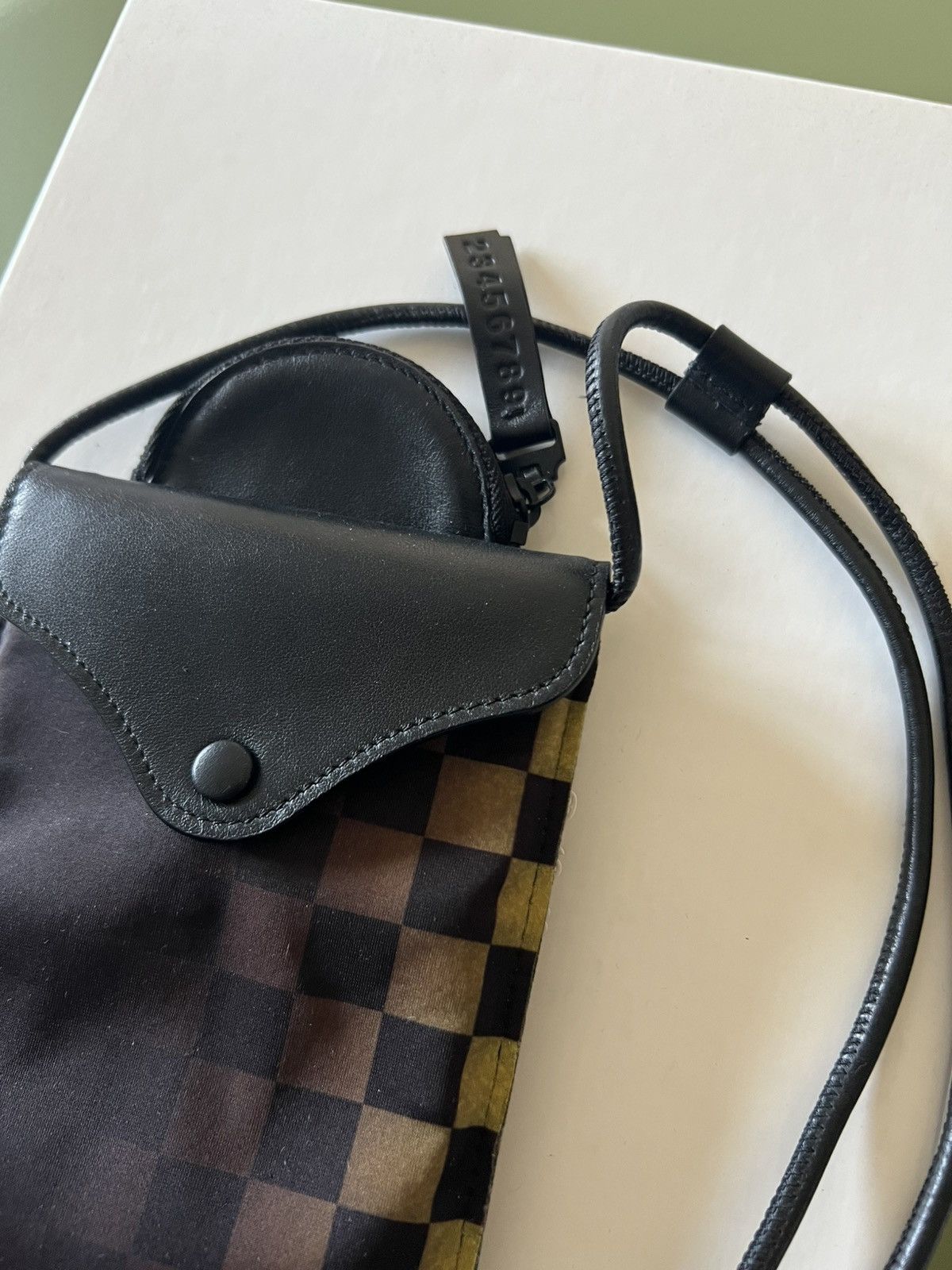 Maison Margiela Margiela Phone Pouch Sling Bag Chess Graphic Pattern Size ONE SIZE - 2 Thumbnail