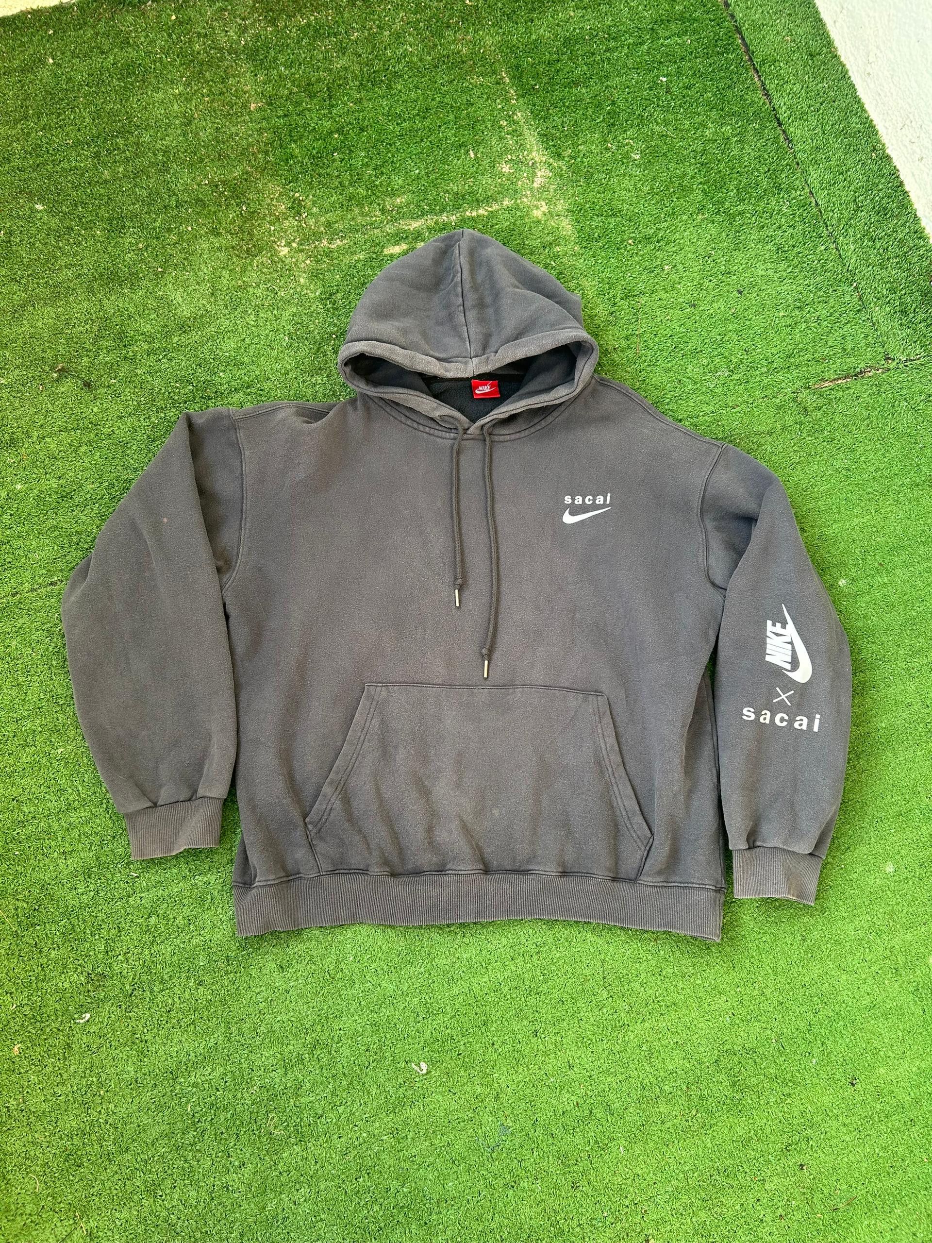 Crazy Vintage Sun Faded Nike x Sacai Hoodies
