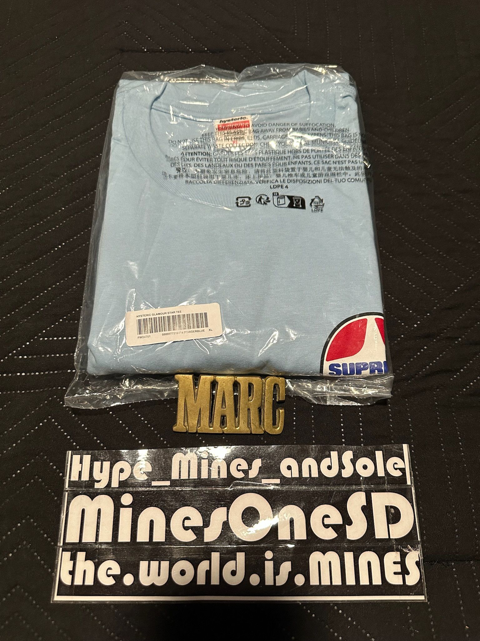 Hysteric Glamour × Supreme NWT Supreme Hysteric Glamour Pin Up Size US XL / EU 56 / 4 - 4 Thumbnail