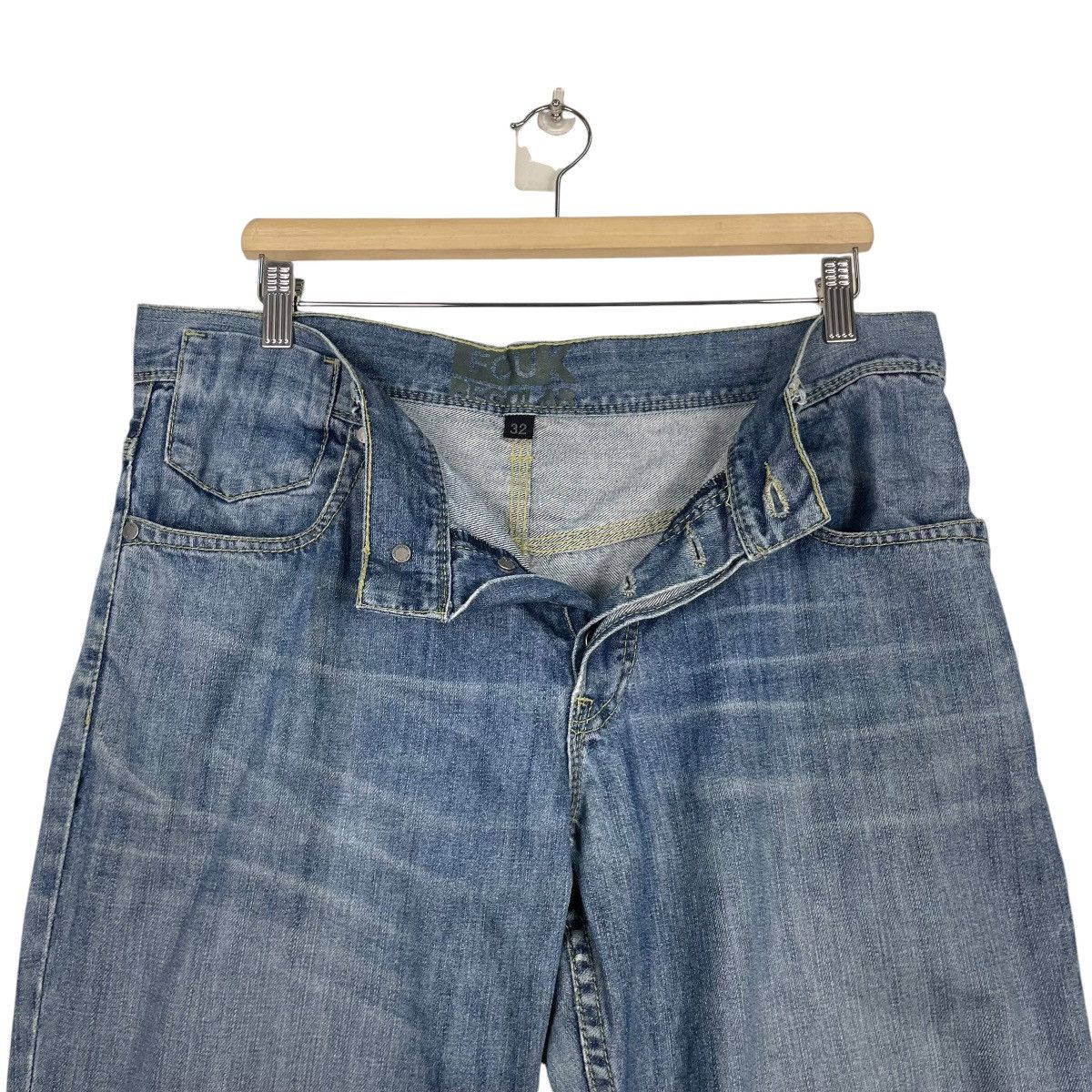 FCUK × French Connection × Jean 💥FCUK REGULAR STRAIGHT LEG JEAN Size US 34 / EU 50 - 15 Thumbnail