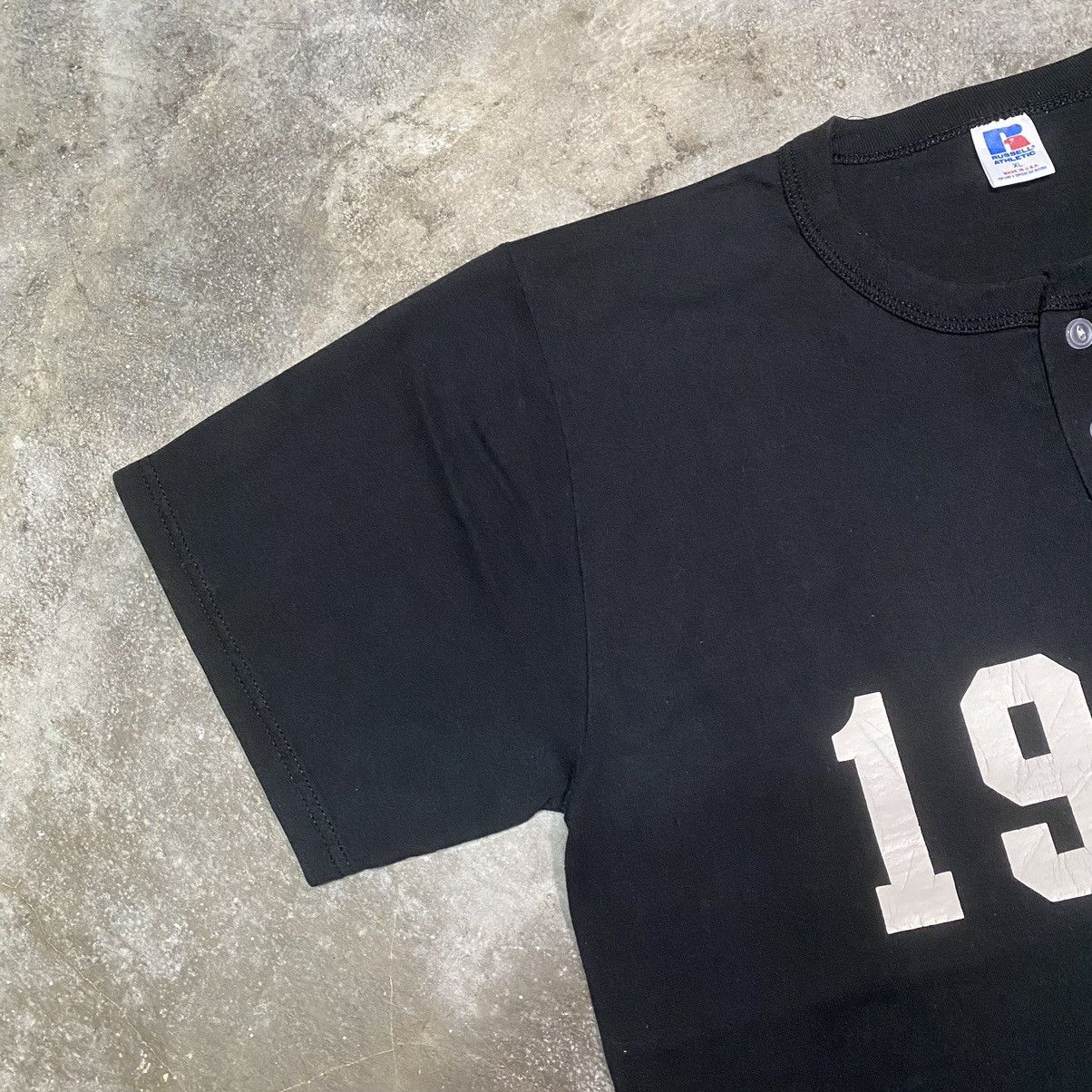 Russell Athletic × Vintage Carolina Panthers Russell Athletic Baseball T Shirt Size US XL / EU 56 / 4 - 5 Thumbnail