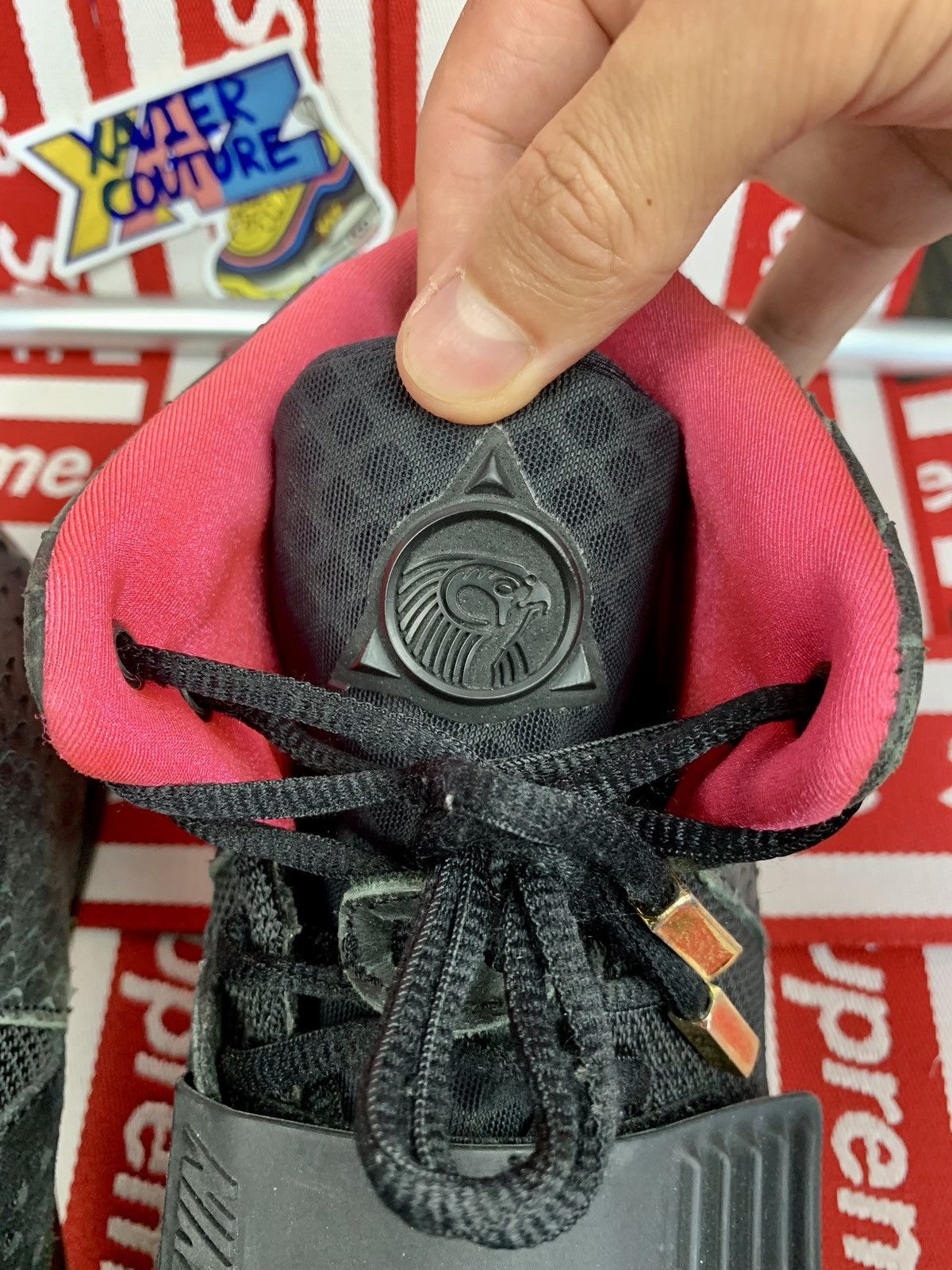Nike × Yeezy Nike x Yeezy 2 Solar Red Size 10 Used Only Shoes Size US 10 / EU 43 - 6 Thumbnail