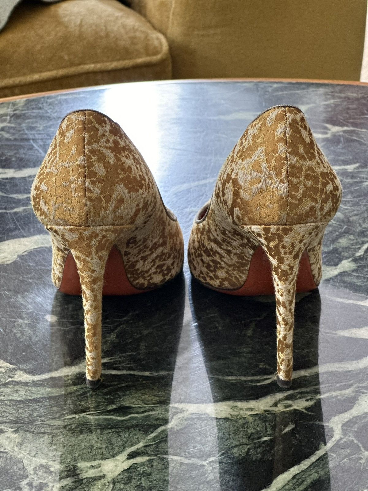 Santoni Santoni x Rubelli Heels Size US 7.5 / IT 37.5 - 4 Thumbnail