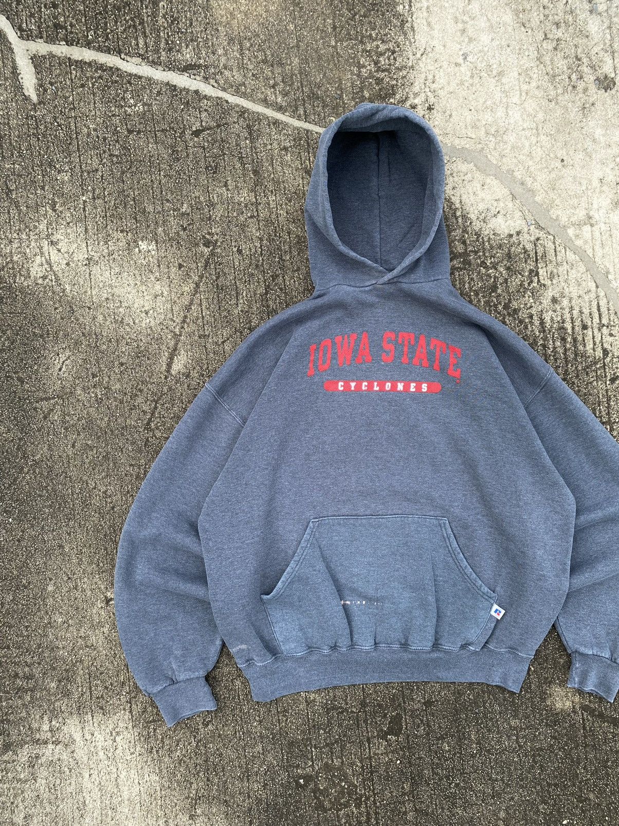 Russell Athletic Vintage Russell Athletic Hoodie IOWA Size US XL / EU 56 / 4 - 3 Thumbnail