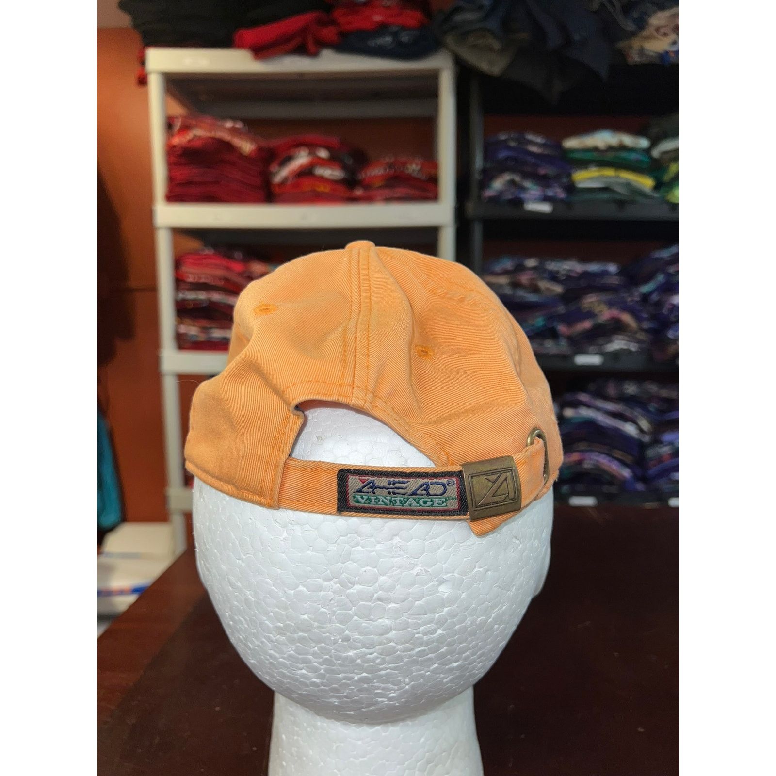 Vintage The Greenbrier Hat Ahead Vintage Orange Golf Golfing Cap Size ONE SIZE - 4 Thumbnail