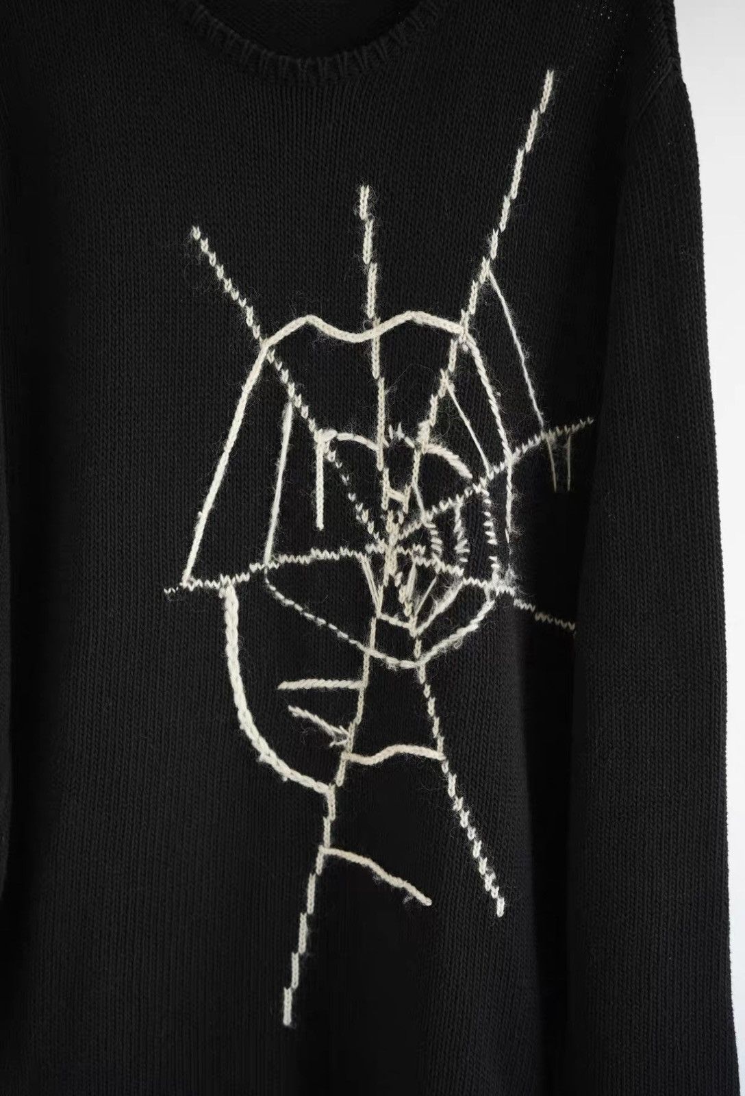 Yohji Yamamoto Yohji Yamamoto 18AW Spider Web Knit Sweater J4 Size US M / EU 48-50 / 2 - 3 Thumbnail