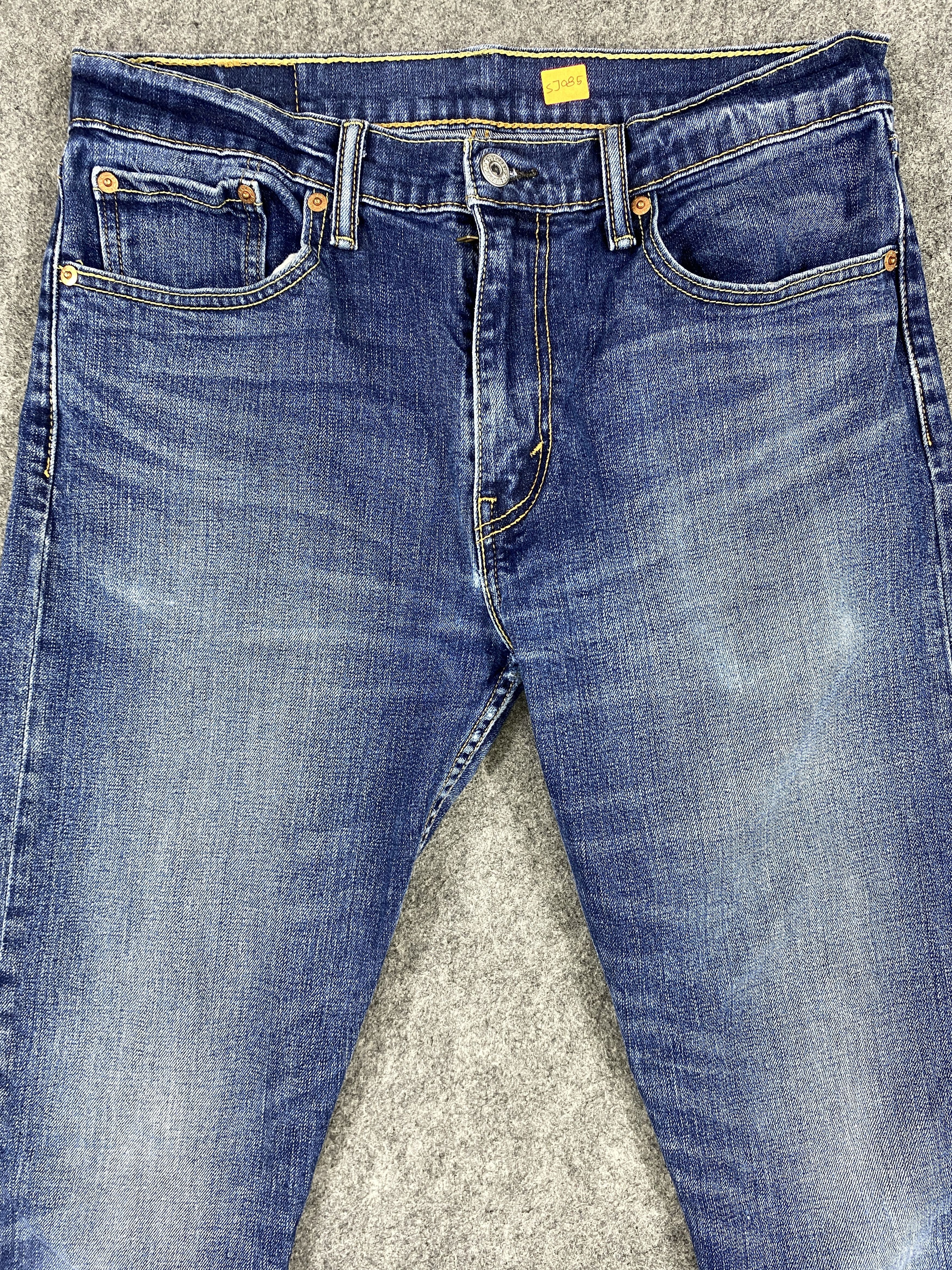 Levi's Distressed Blue Levi's 512 Jeans 31x31 Denim -SJ085 Size US 31 - 3 Thumbnail