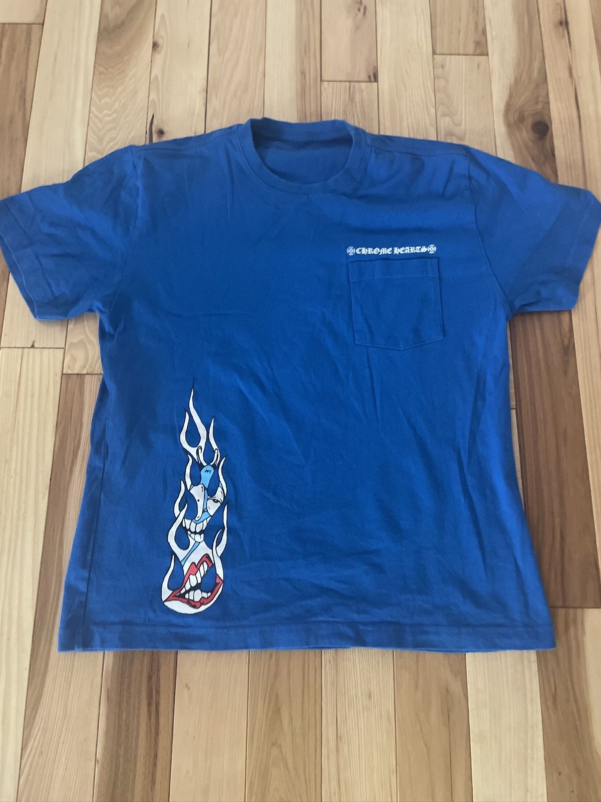Chrome Hearts Chrome Hearts Matty Boy Space T-Shirt Blue Size US S / EU 44-46 / 1 - 1 Thumbnail