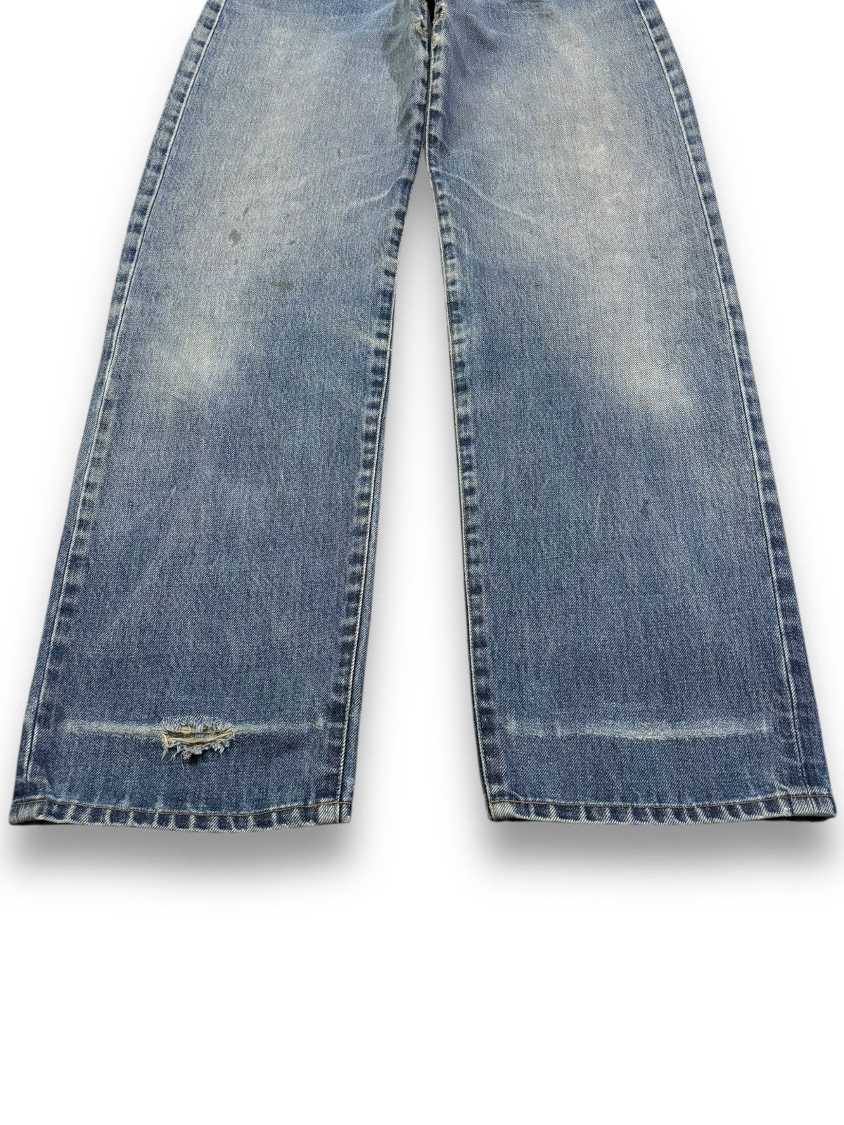 Marithe + Francois Girbaud Vintage 90s Marithe Francois Girbaud Baggy Distressed Jeans Size US 30 / EU 46 - 8 Thumbnail