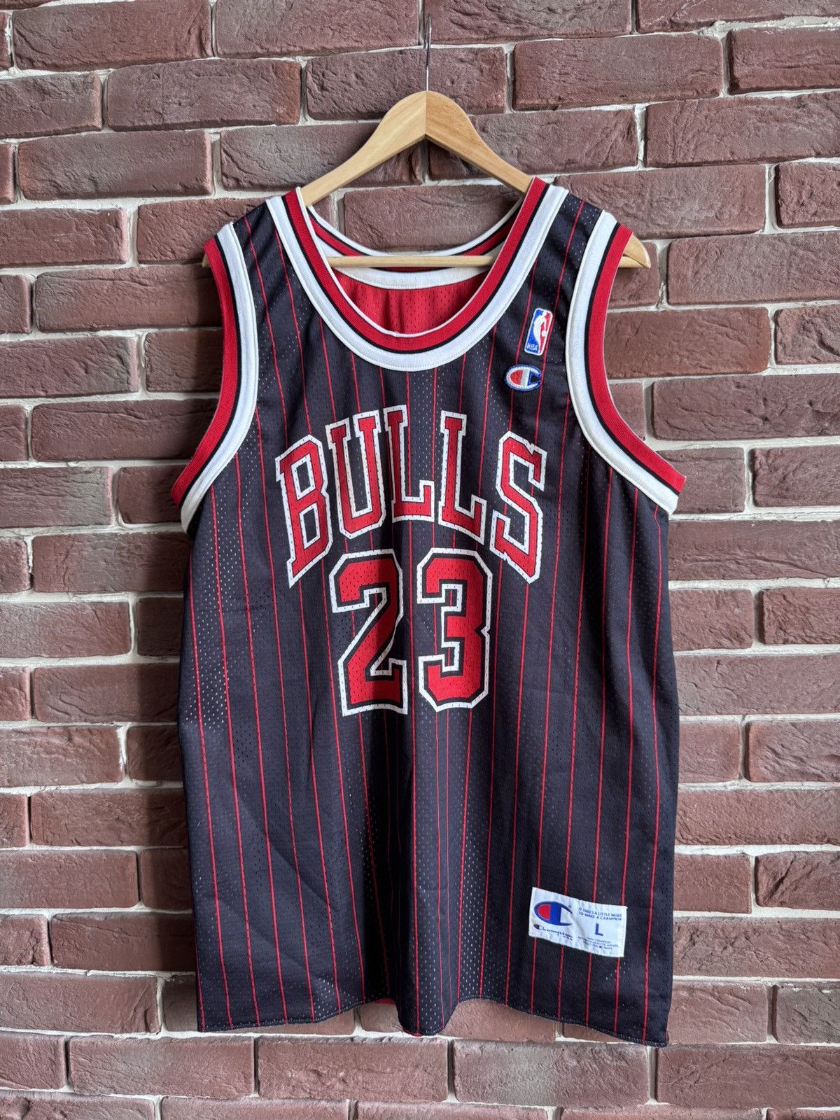 NBA Vintage Champion Chicago Bulls Basketball NBA Jersey Jordan Size US L / EU 52-54 / 3 - 3 Thumbnail
