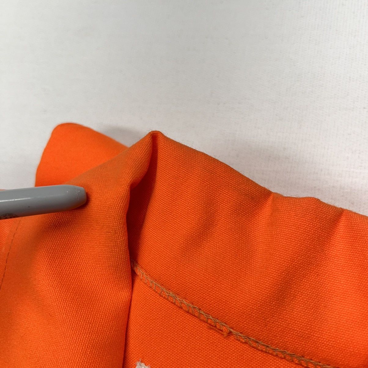 Vintage × Woolrich Woolen Mills VTG Woolrich Jacket Orange Blaze Hunting Zip Workwear 90s Size US M / EU 48-50 / 2 - 21 Thumbnail