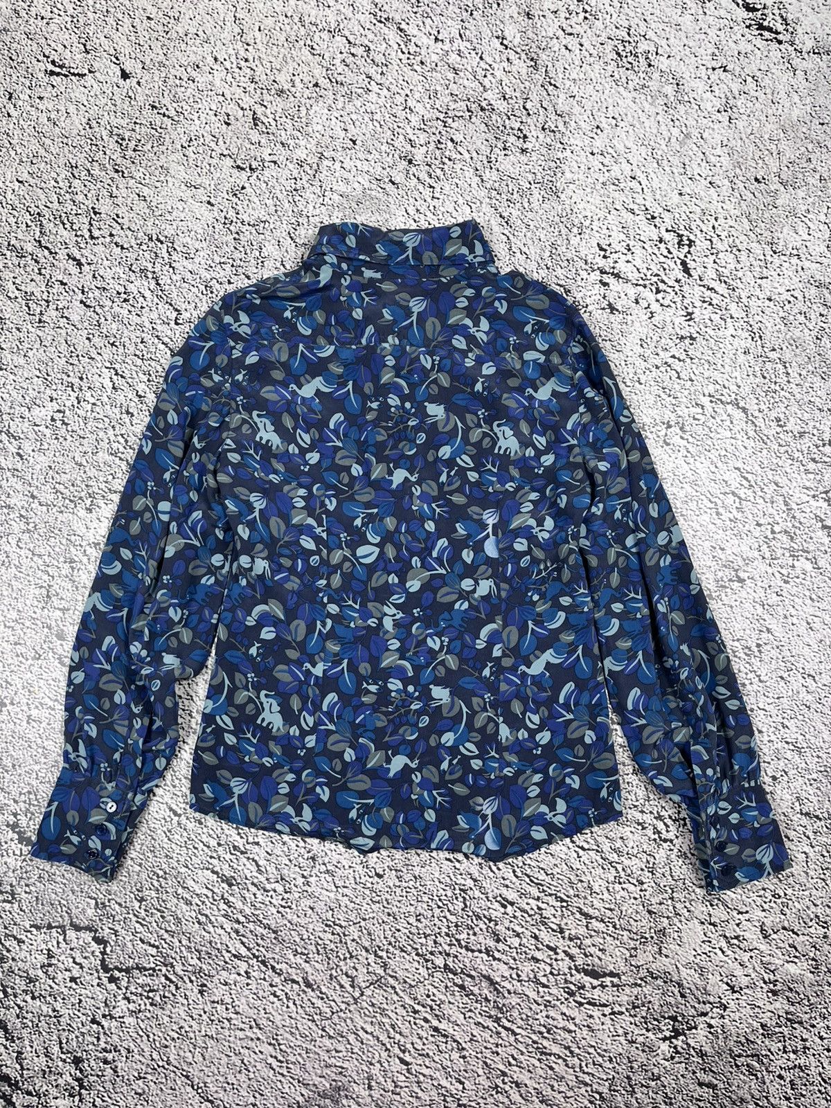 Weekend Max Mara Vintage Max Mara Weekend Silk Floral Shirt Top size S Size S / US 4 / IT 40 - 6 Thumbnail