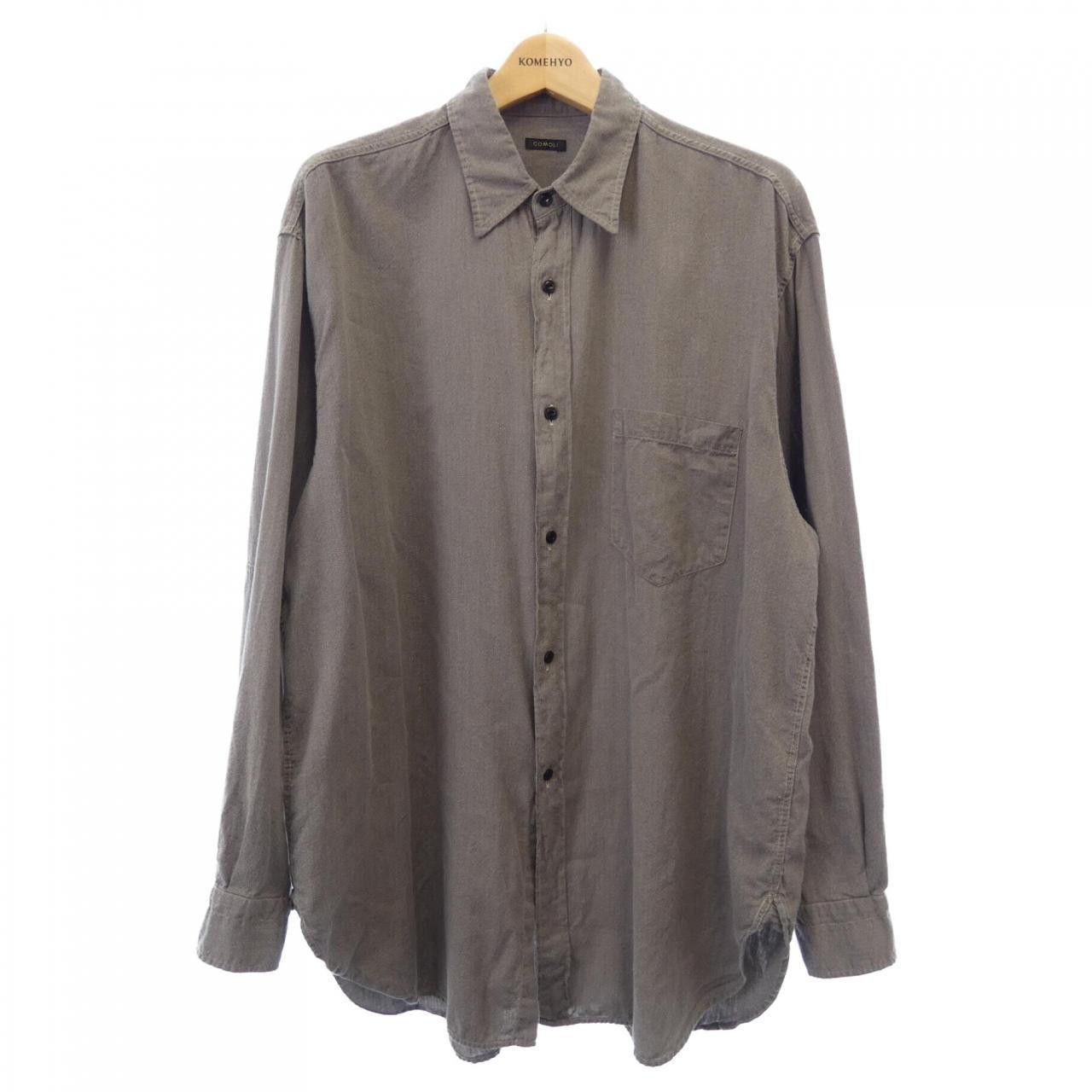 Other Other Comoli Shirt Cotton Dress Shirt Z01-02004 DUTY FREE for USA Size ONE SIZE - 1 Thumbnail