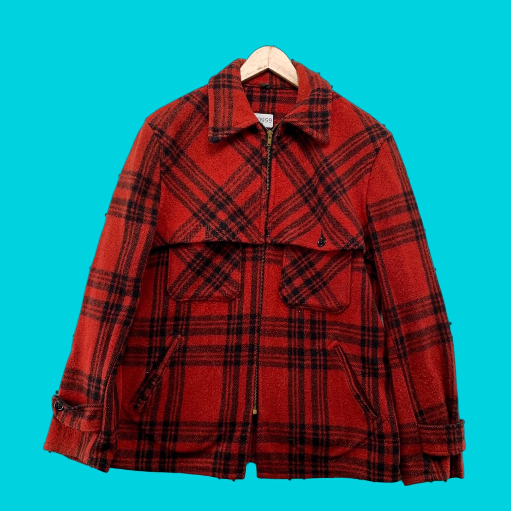 J. Press × Japanese Brand × Vintage J.Press wool Harrington Plaid