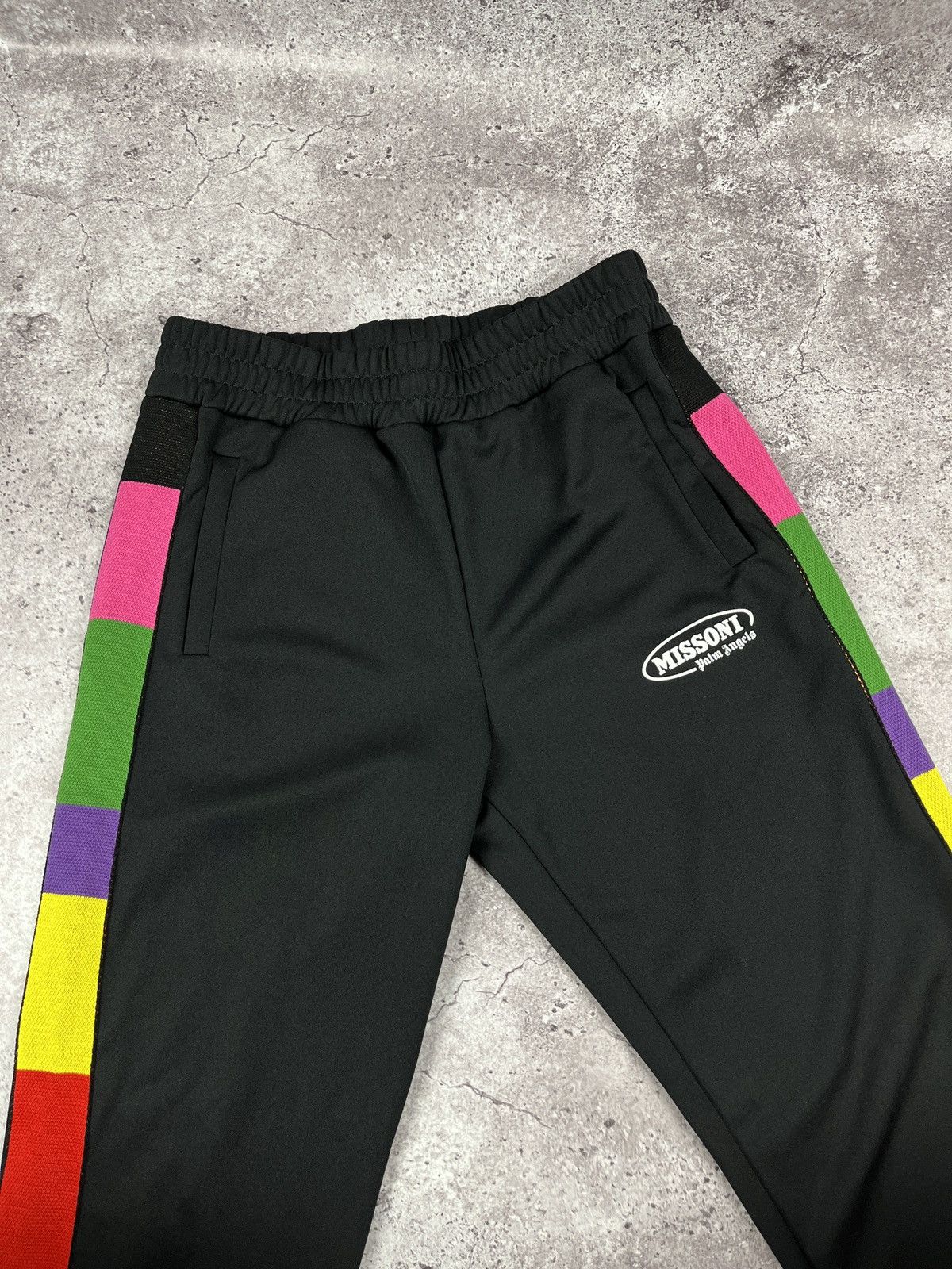 Missoni × Palm Angels Palm Angels x Missoni Track-Pants With Decorative Stripes Size US 34 / EU 50 - 1 Thumbnail