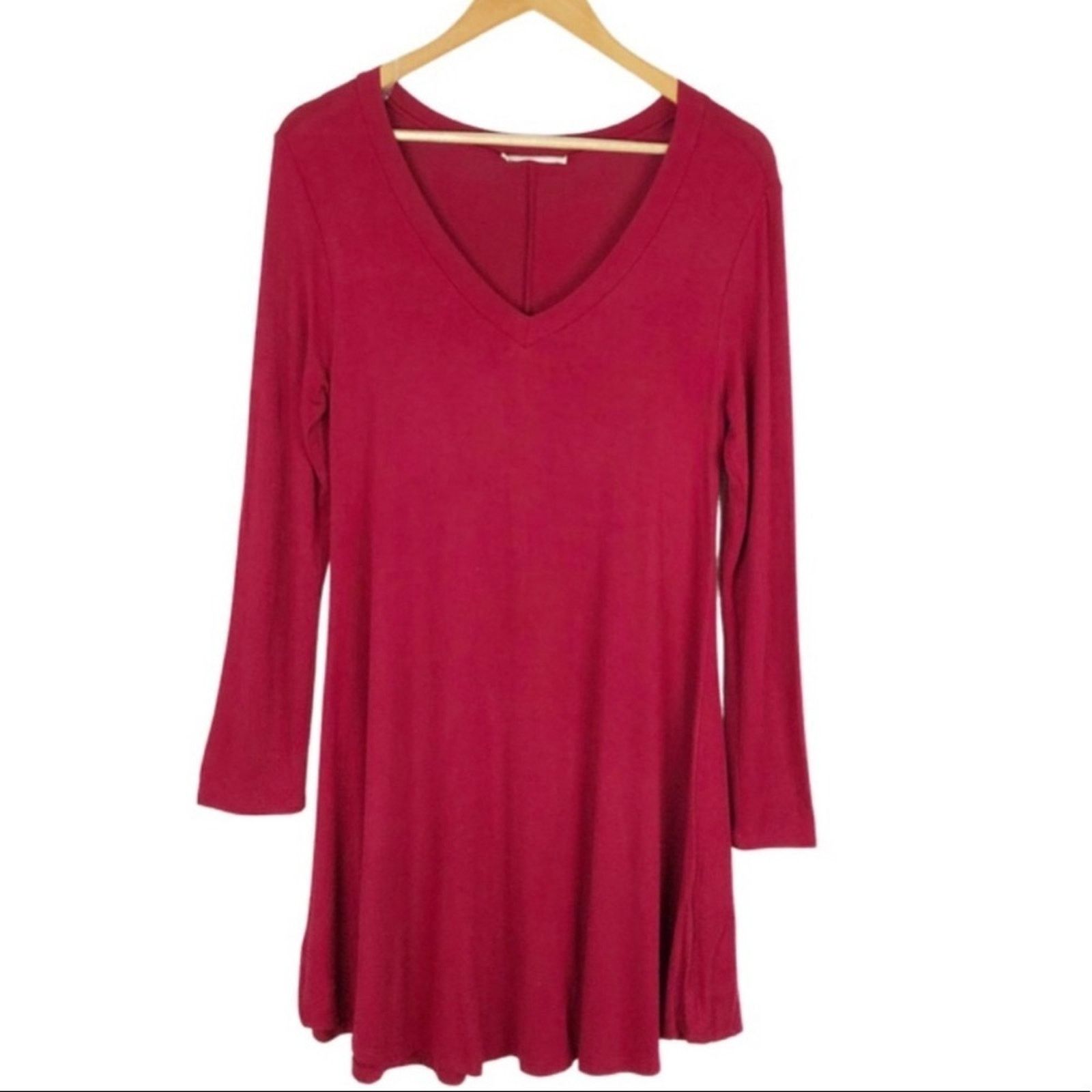 Other Entro Women’s Long Sleeve Casual Long V-Neck Shirt Blouse Size S / US 4 / IT 40 - 5 Thumbnail