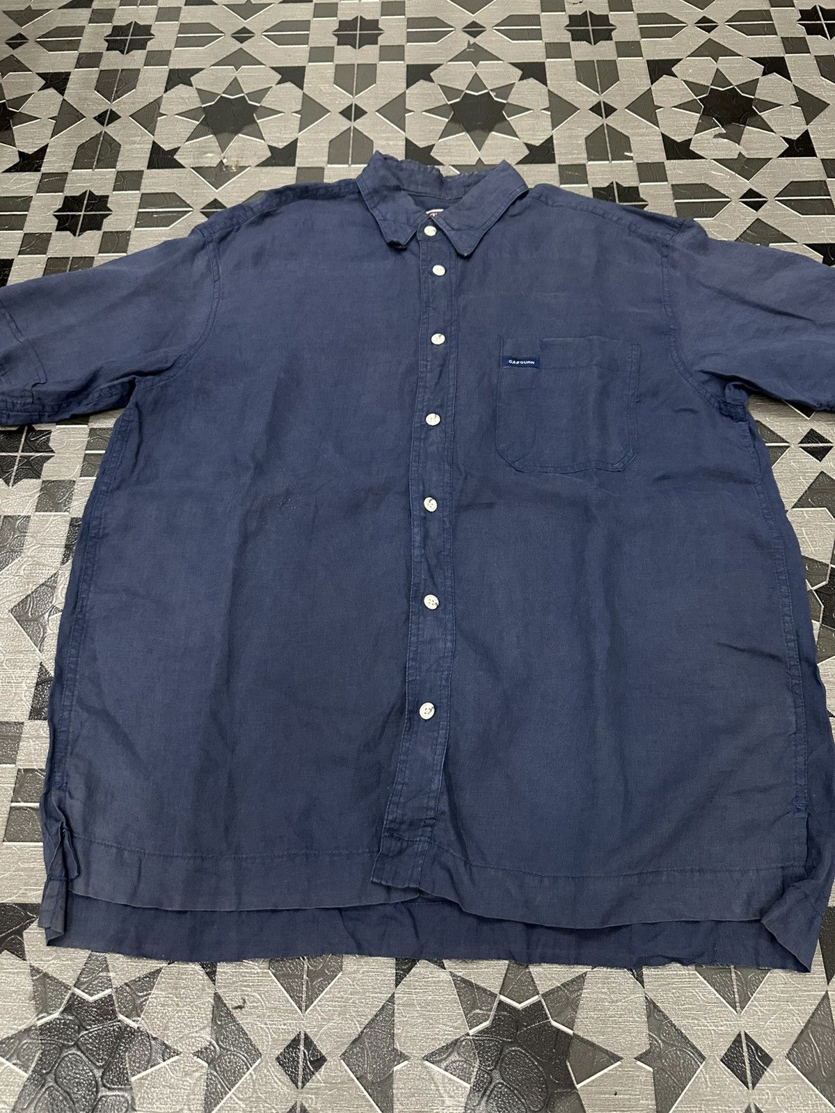 Nigel Cabourn Authentic Nigel Cabourn 100% Hemp Button Up Shirt Size US M / EU 48-50 / 2 - 5 Thumbnail