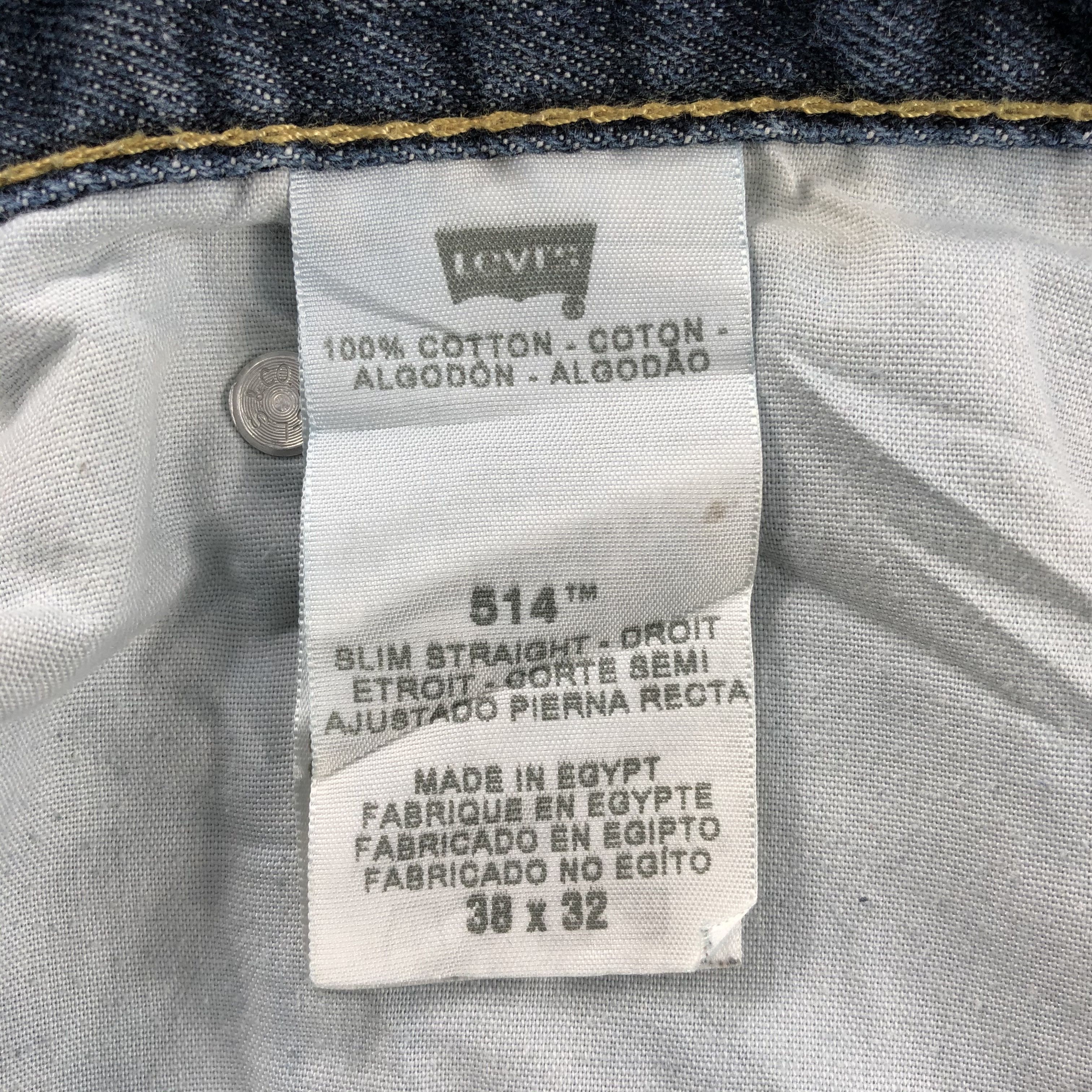Levi's × Vintage Vintage Levis 514 Earth Tone Jeans-JM1711 Size US 39 - 10 Thumbnail