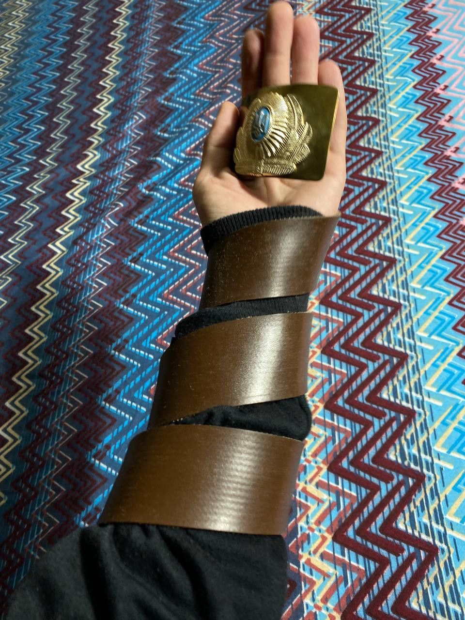 Cccp × Vintage Vintage y2k studded holographic belt crystals bb Simon like Size ONE SIZE - 10 Thumbnail