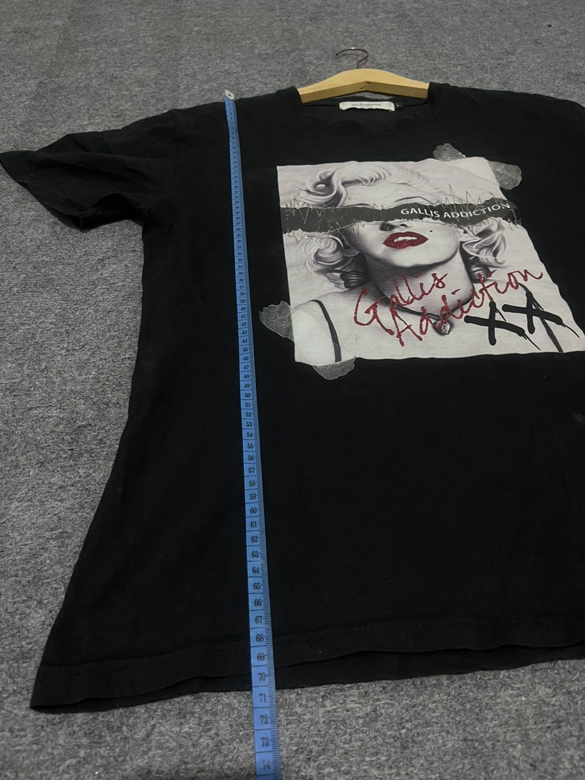 Band Tees Gallis Addiction Marilyn Monroe Streetwear T-Shirt Black Size US L / EU 52-54 / 3 - 11 Thumbnail