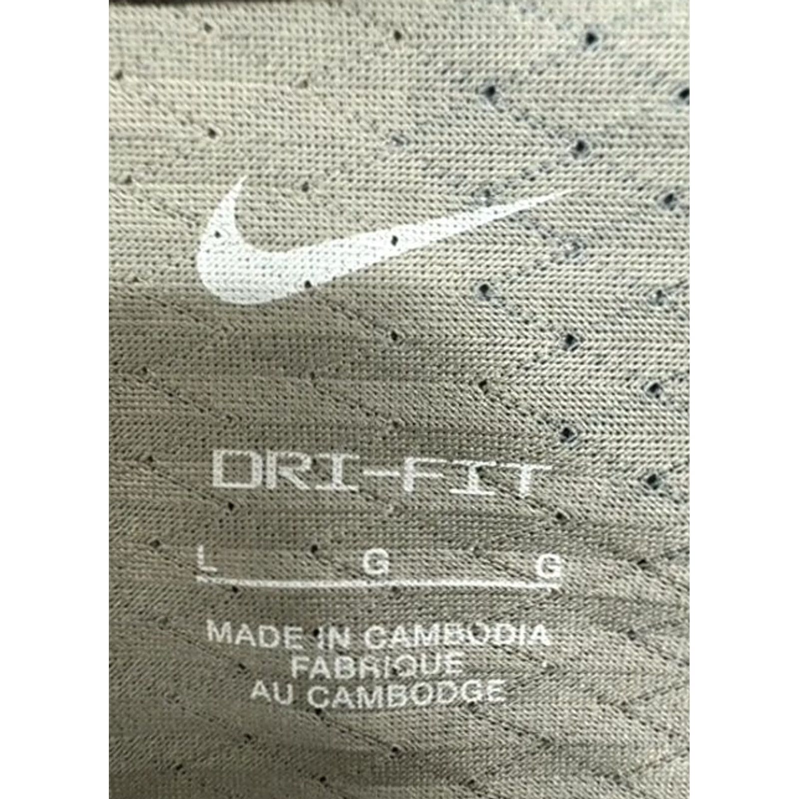 Nike Nike Men’s L Black Camouflage Dri-Fit Short Sleeve Running Shirt Size US L / EU 52-54 / 3 - 4 Thumbnail