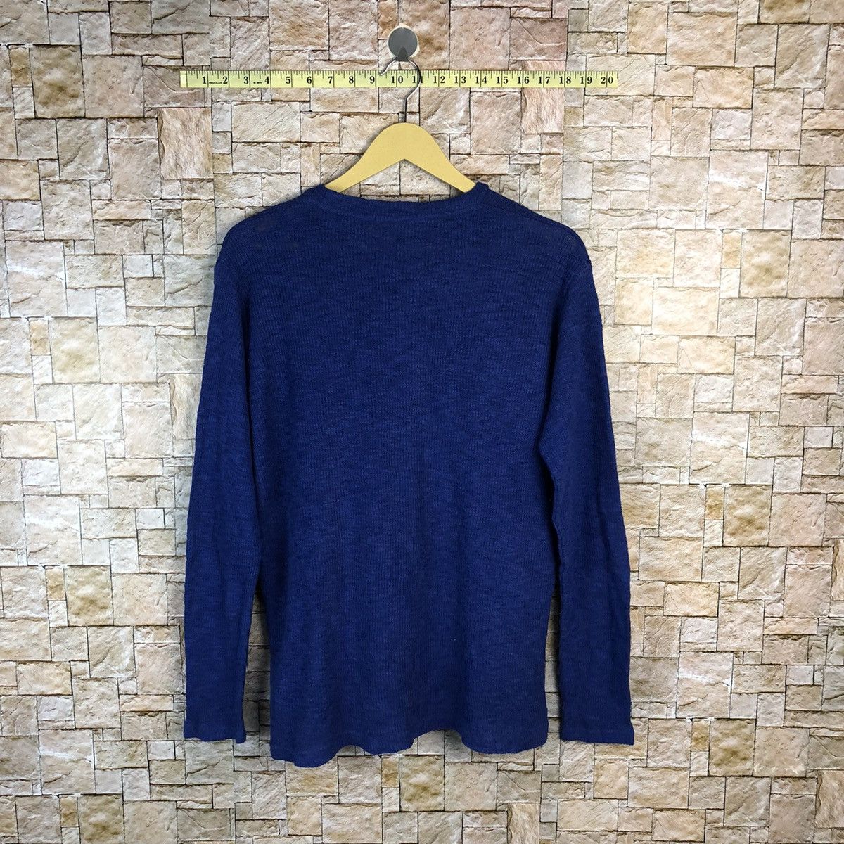 Homespun Knitwear × Japanese Brand Browny Standard Blue Knitwear #A819 Size M / US 6-8 / IT 42-44 - 12 Thumbnail