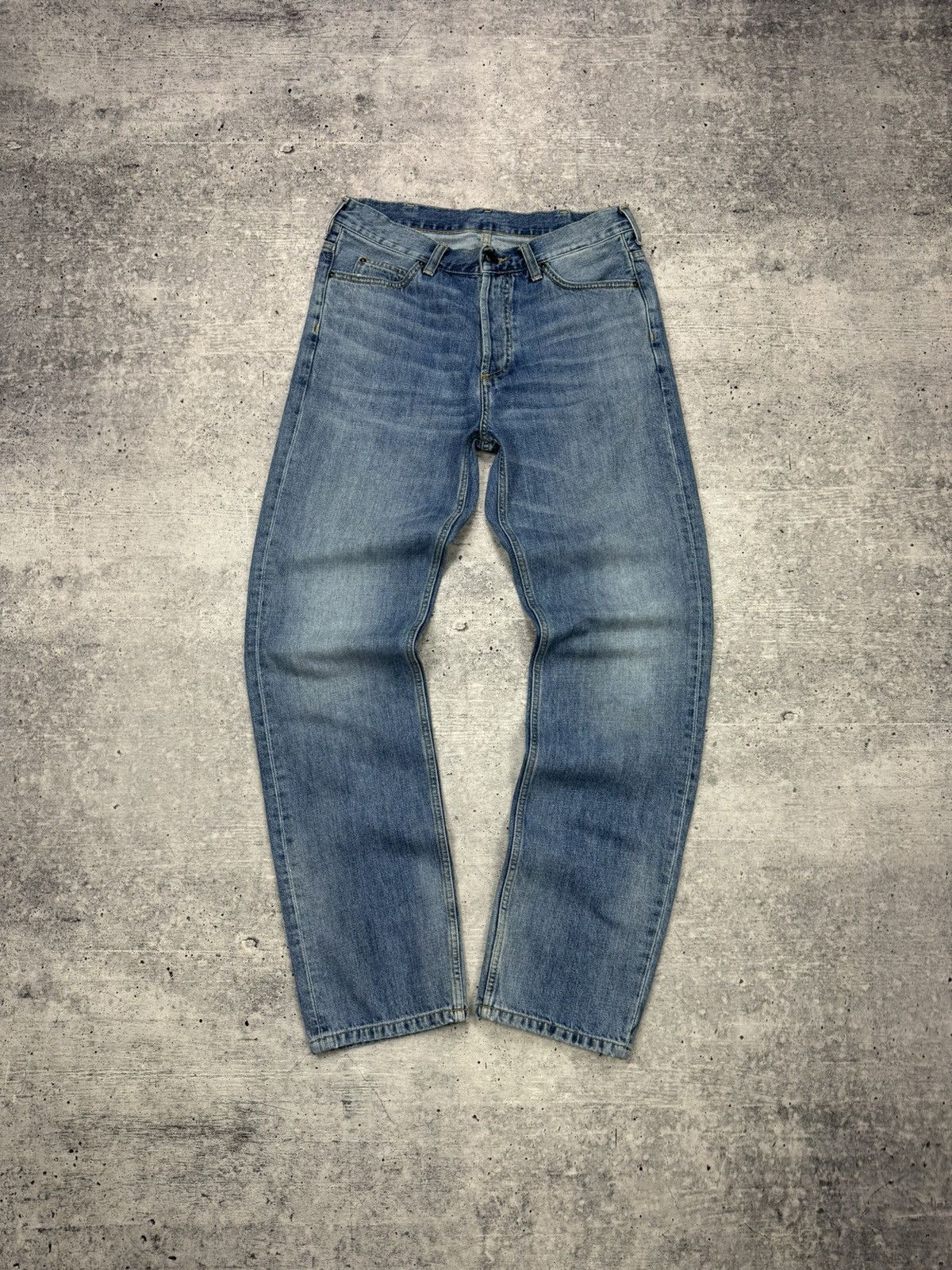 Carhartt Vintage Carhartt WIP Marlow Pant Stonewashed Denim Jeans Size US 29 - 2 Thumbnail