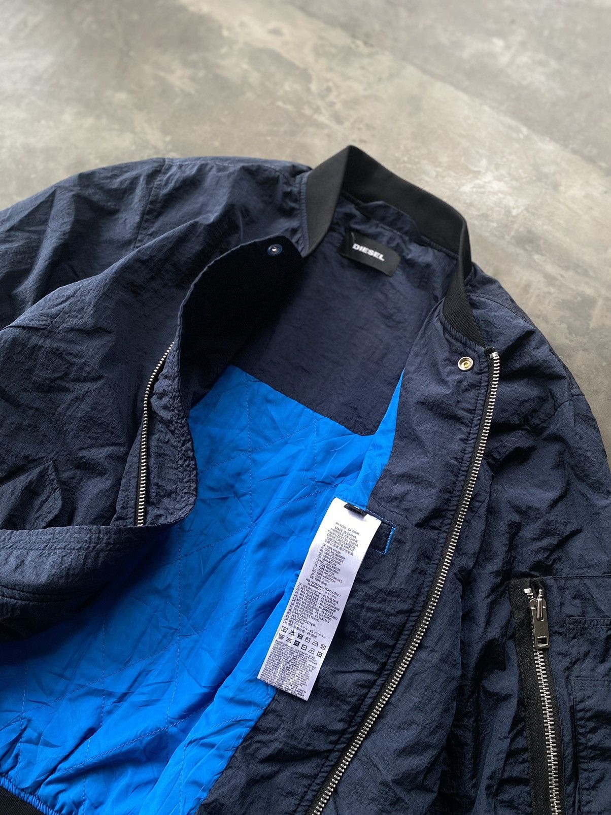Diesel diesel nylon bomber jacket Size US M / EU 48-50 / 2 - 11 Thumbnail