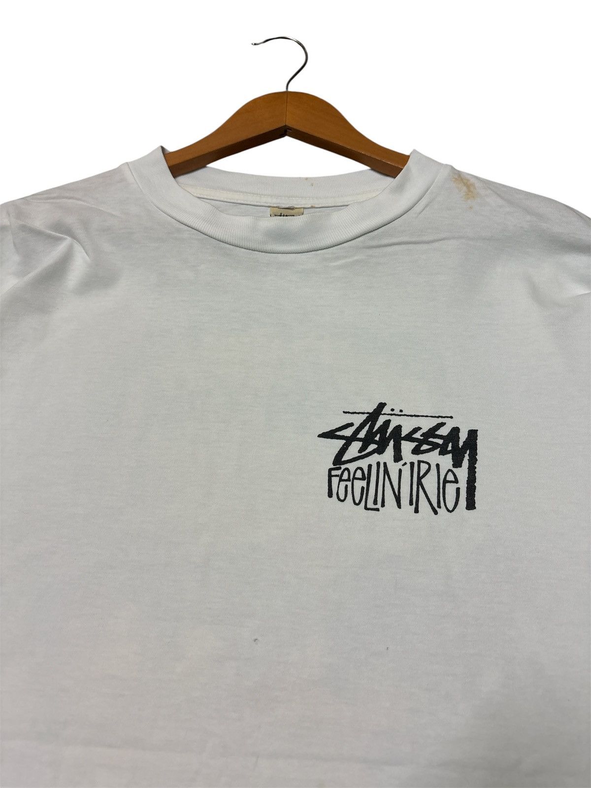 Stussy 💥RARE💥VINTAGE STUSSY FEELIN IRIE LONGSLEEVE 🔥 Size US XL / EU 56 / 4 - 13 Thumbnail