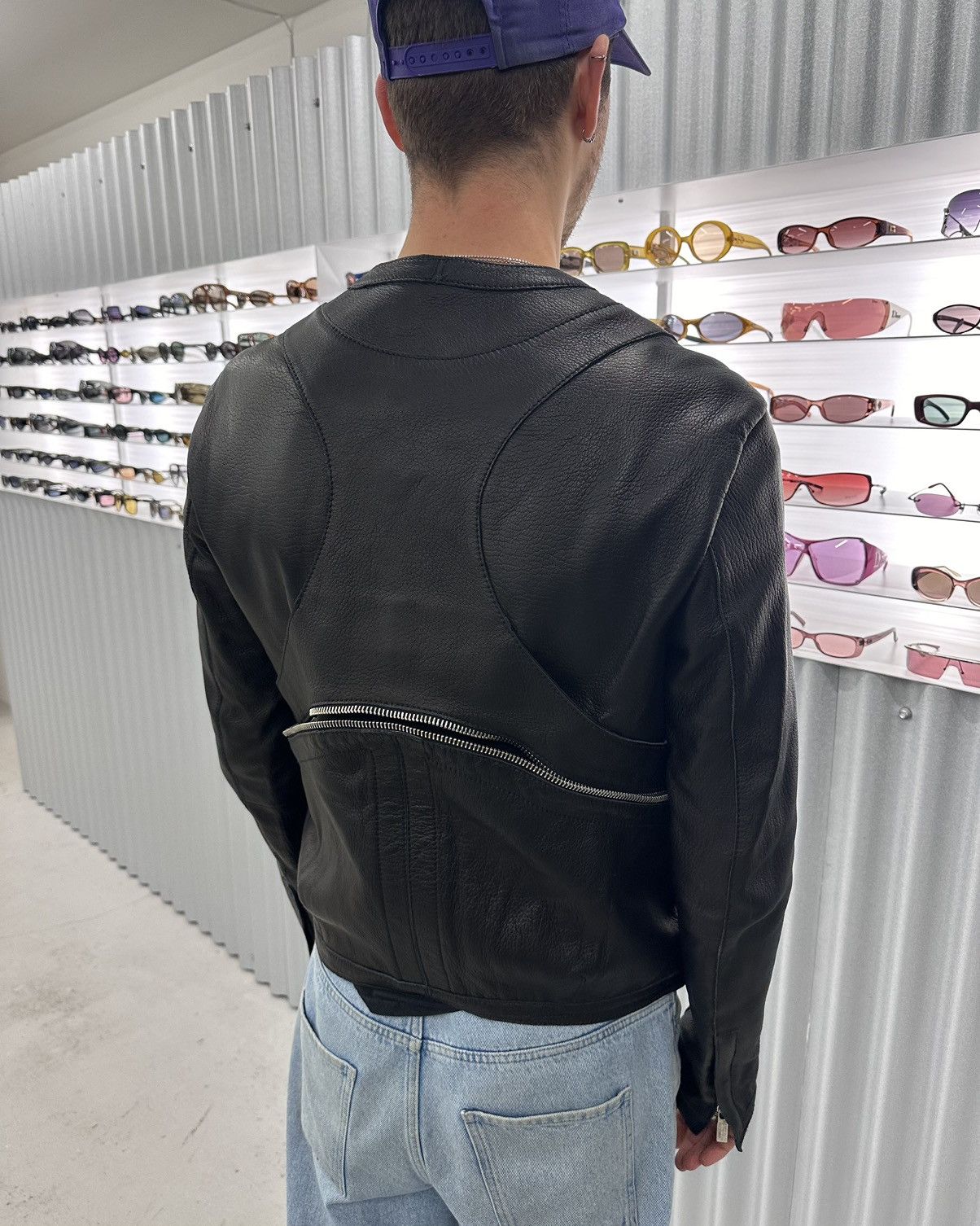 Dirk Bikkembergs Dirk Bikkembergs S/S’15 Black Leather Harness Biker Size US L / EU 52-54 / 3 - 10 Thumbnail