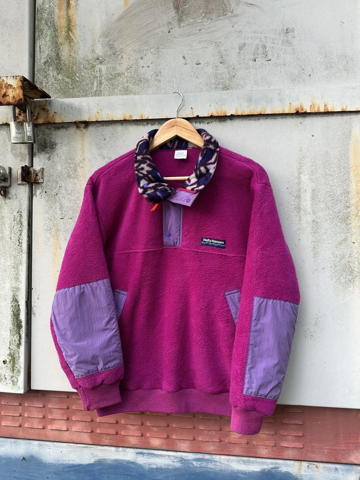👹Helly Hensen Fleece Pullover Jacket
