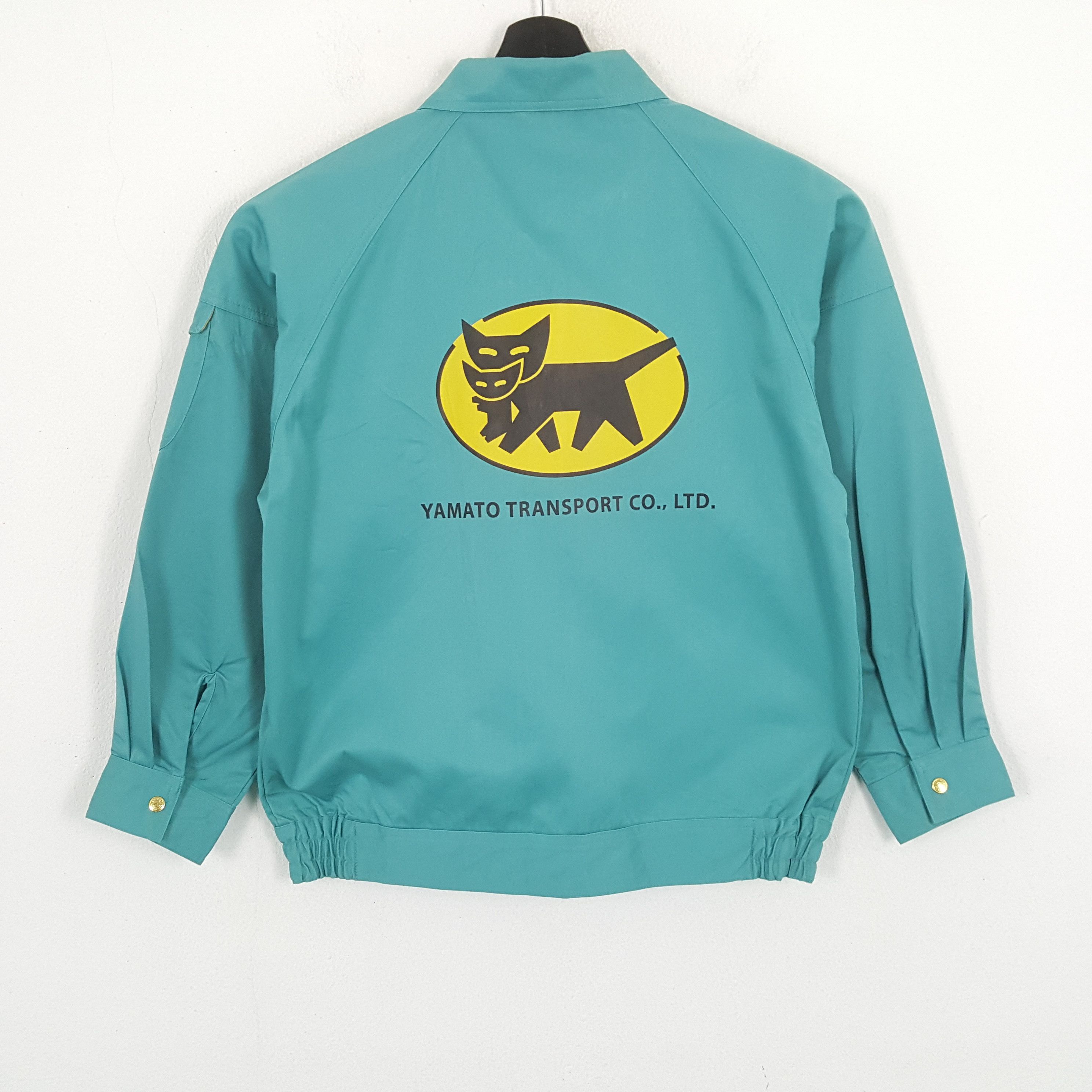 Japanese Brand × Vintage YAMATO TANSPORT Japanese Workwear Custom Art Jacket Size US M / EU 48-50 / 2 - 1 Thumbnail