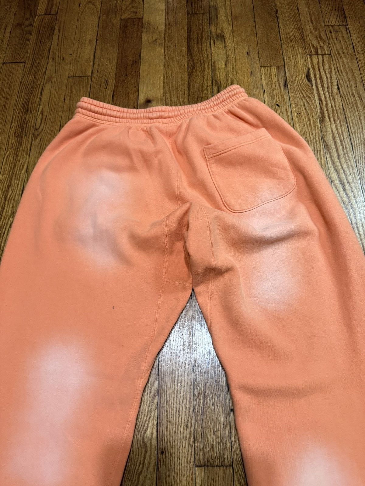 HELLSTAR Hellstar Fire Orange Flare Sweatpants Size XL Size US 36 / EU 52 - 6 Thumbnail