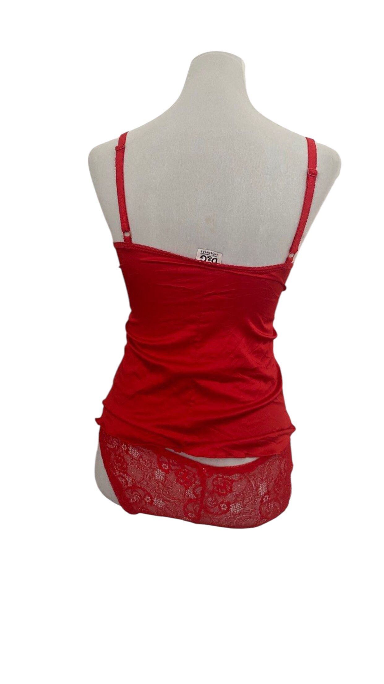 Dolce & Gabbana Dolce & Gabbana Red Rhinestone Heart Tank Size S / US 4 / IT 40 - 2 Thumbnail