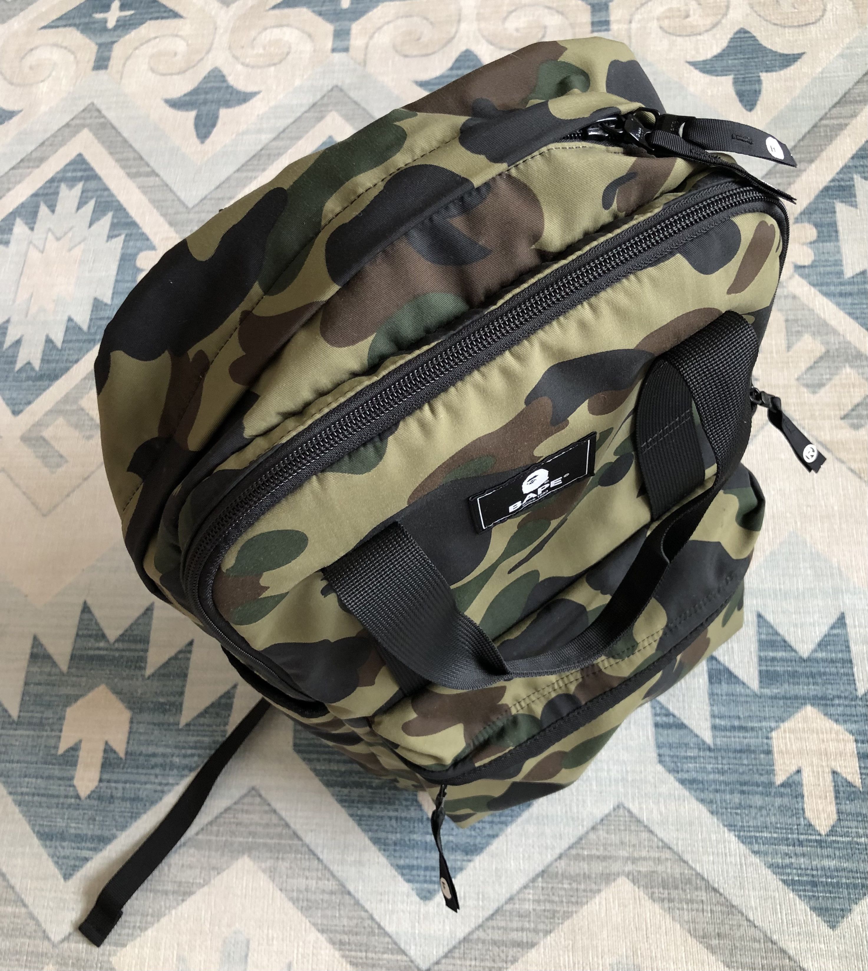 Bape 1ST CAMO BACKPACK Size ONE SIZE - 16 Thumbnail