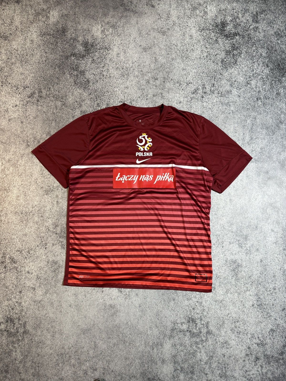 Nike × Vintage Vintage Nike Polska Soccer Jersey Blokecore Style Rare XL Size US XL / EU 56 / 4 - 2 Thumbnail