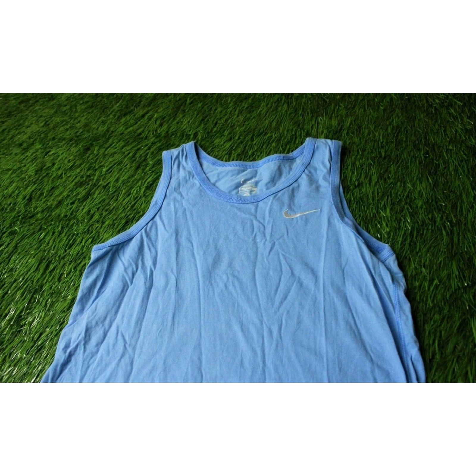 Nike NIKE Shirt Men Casual Vest Sleeveless T-SHIRT Jersey Tee SIZE S Small Blue Size US S / EU 44-46 / 1 - 2 Thumbnail