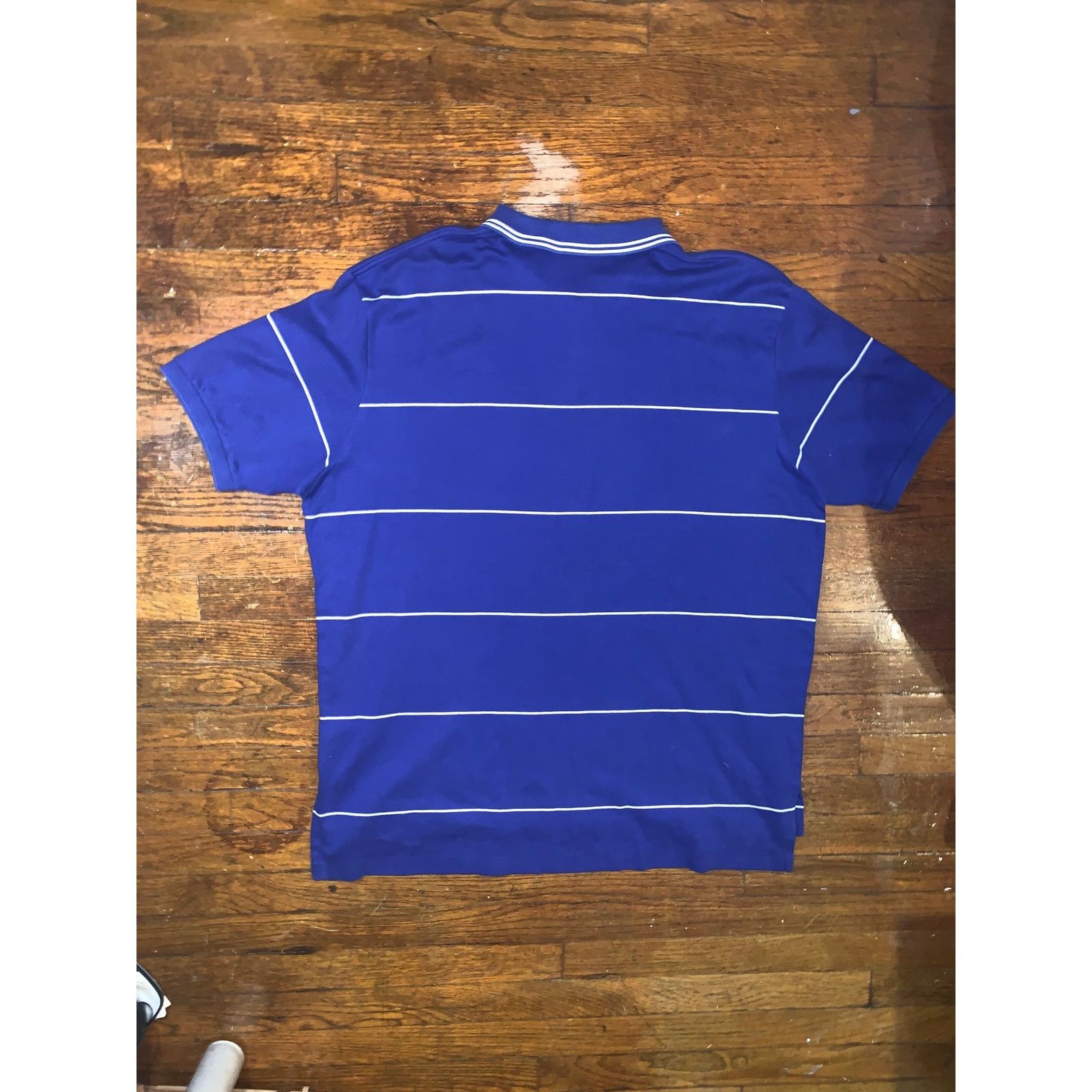 Polo Ralph Lauren Polo Ralph Lauren Polo Shirt Mens 2XL Blue Stripe Red Pony Size US XXL / EU 58 / 5 - 8 Thumbnail