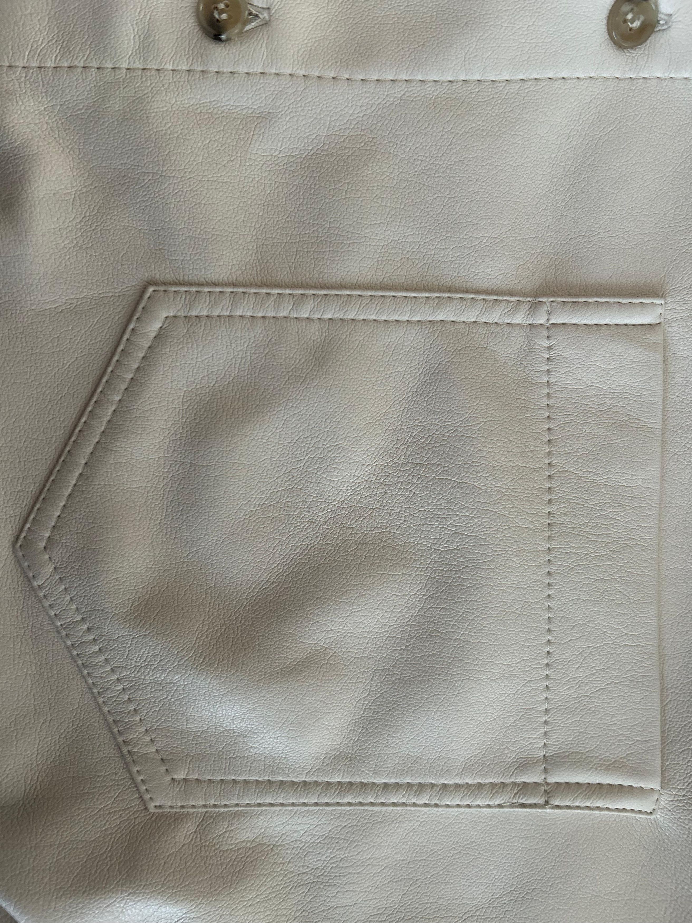 Nanushka Nanushka Faux Leather Short-Sleeved Shirt Size US L / EU 52-54 / 3 - 3 Thumbnail