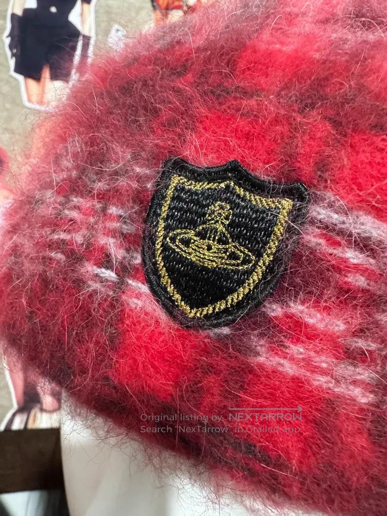 Vivienne Westwood Vivienne Westwood Vintage Red Pom-Pom Beret Size ONE SIZE - 4 Thumbnail