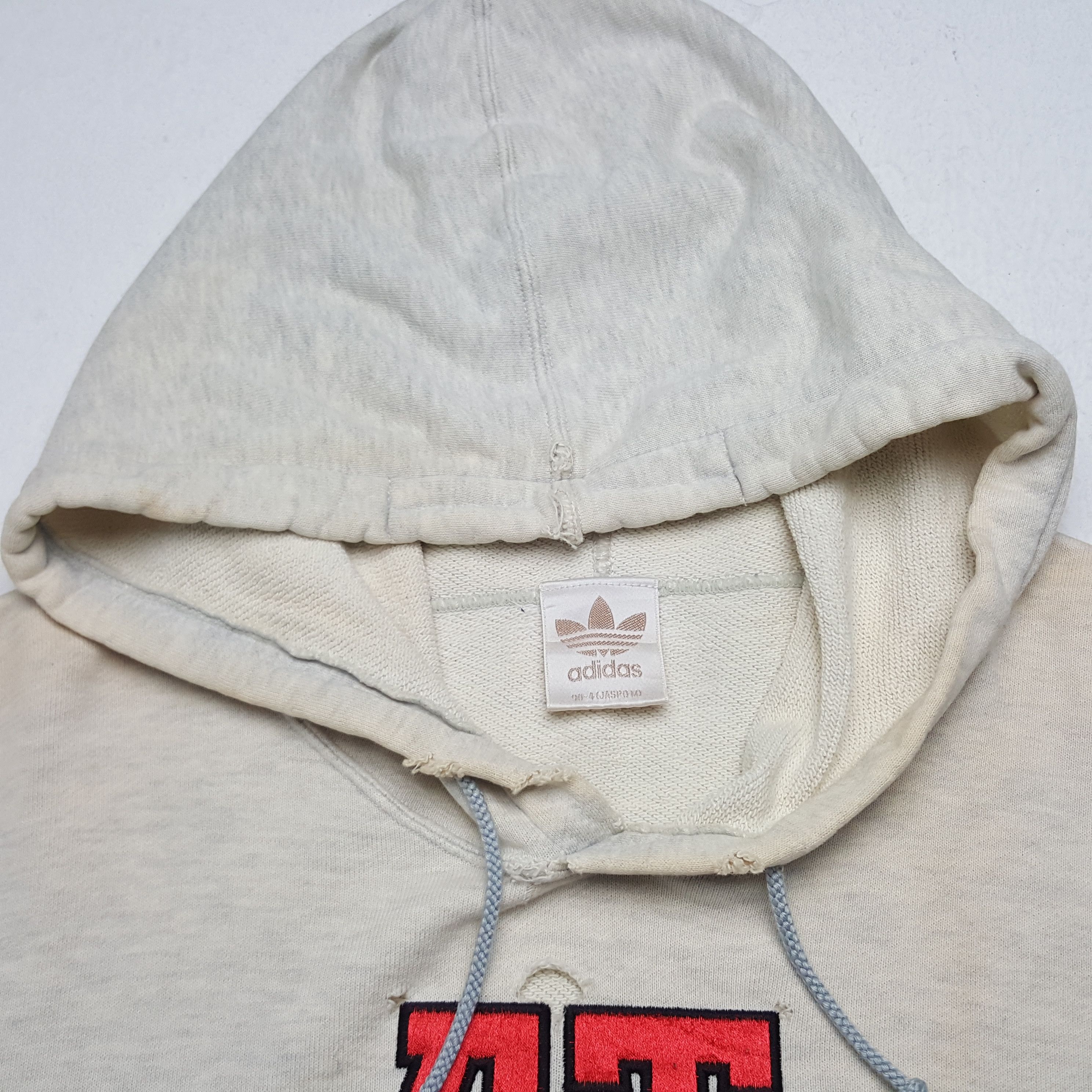 Adidas × Vintage Vintage Adidas Three Stripes Club Sweatshirt Hoodies Size US L / EU 52-54 / 3 - 4 Thumbnail