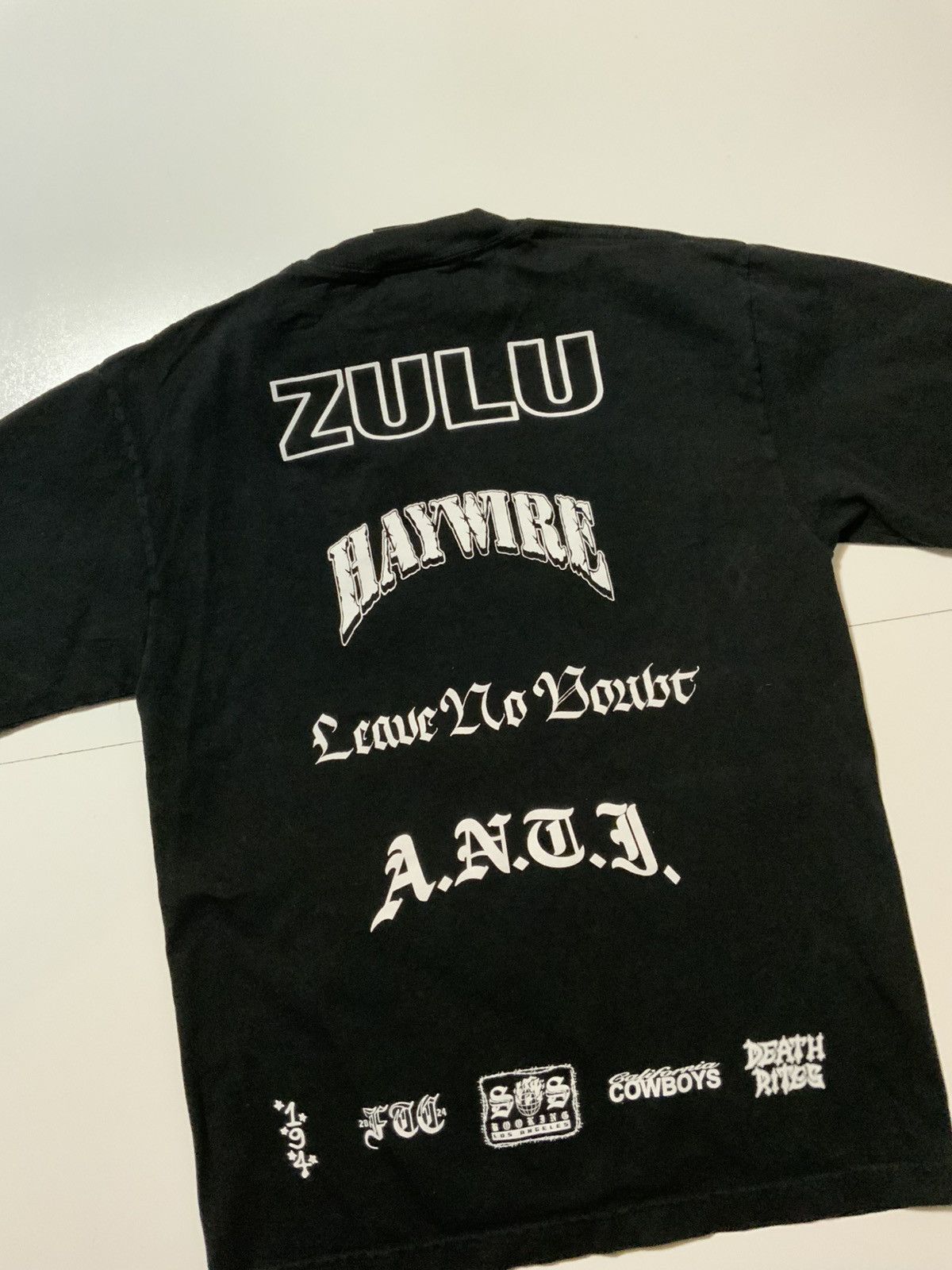Other Death Rites Zulu Haywire Leave No Doubt Anti Dungeon T-Shir Size US S / EU 44-46 / 1 - 4 Thumbnail