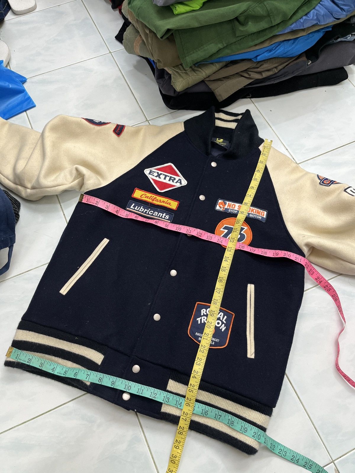 Sports Specialties 🔥🔥🔥STEALS 76 LUBRICANTS MOTOR OIL VARSITY JACKET Size US M / EU 48-50 / 2 - 19 Thumbnail