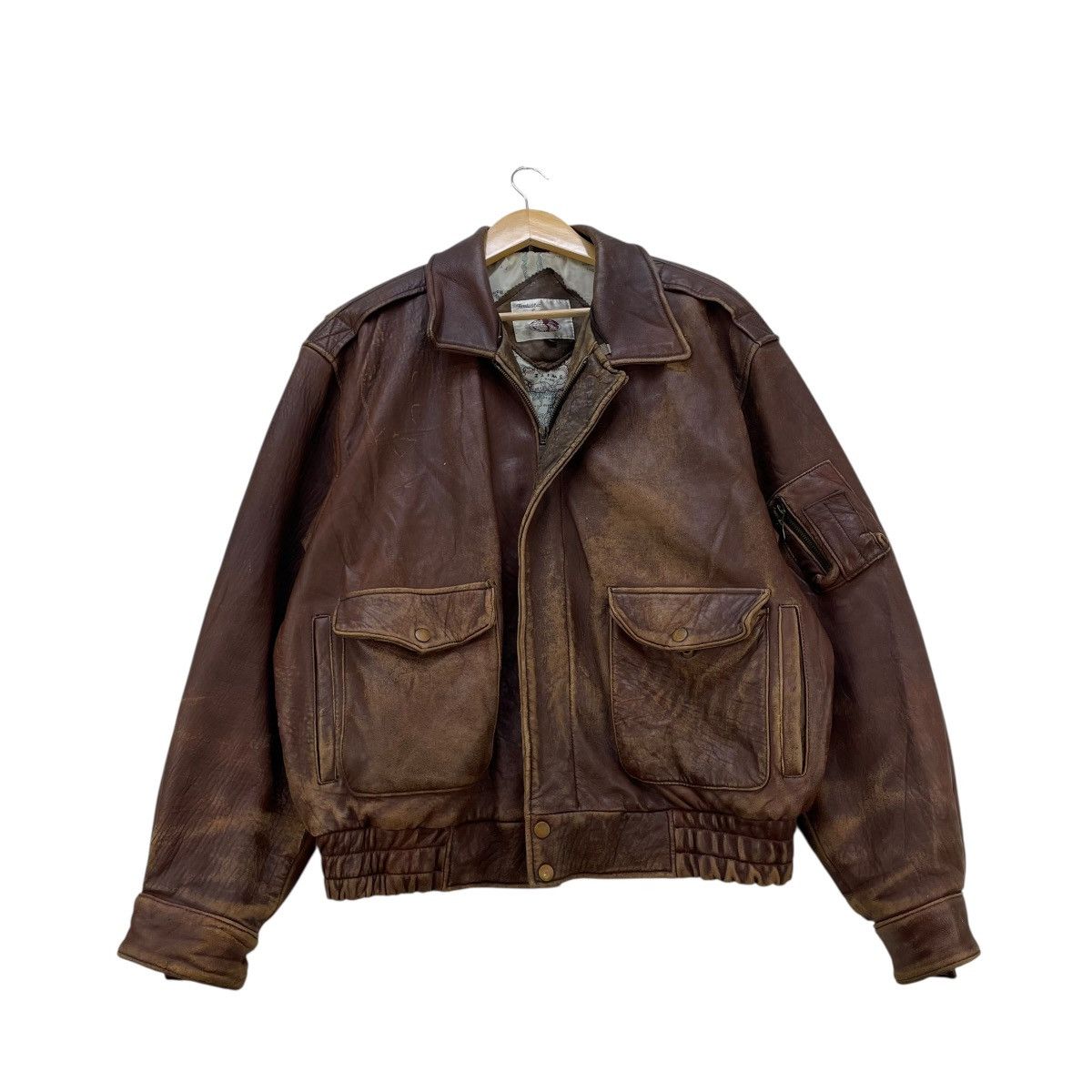 Vintage 💥Vintage Fanstastic Leather Aviator Size US M / EU 48-50 / 2 - 1 Thumbnail